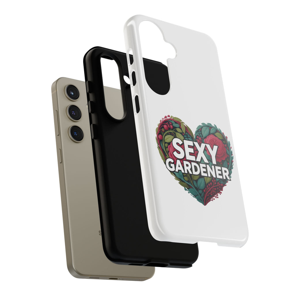 Sexy Gardener Phone Case — Floral Heart Garden Lover Tough Case