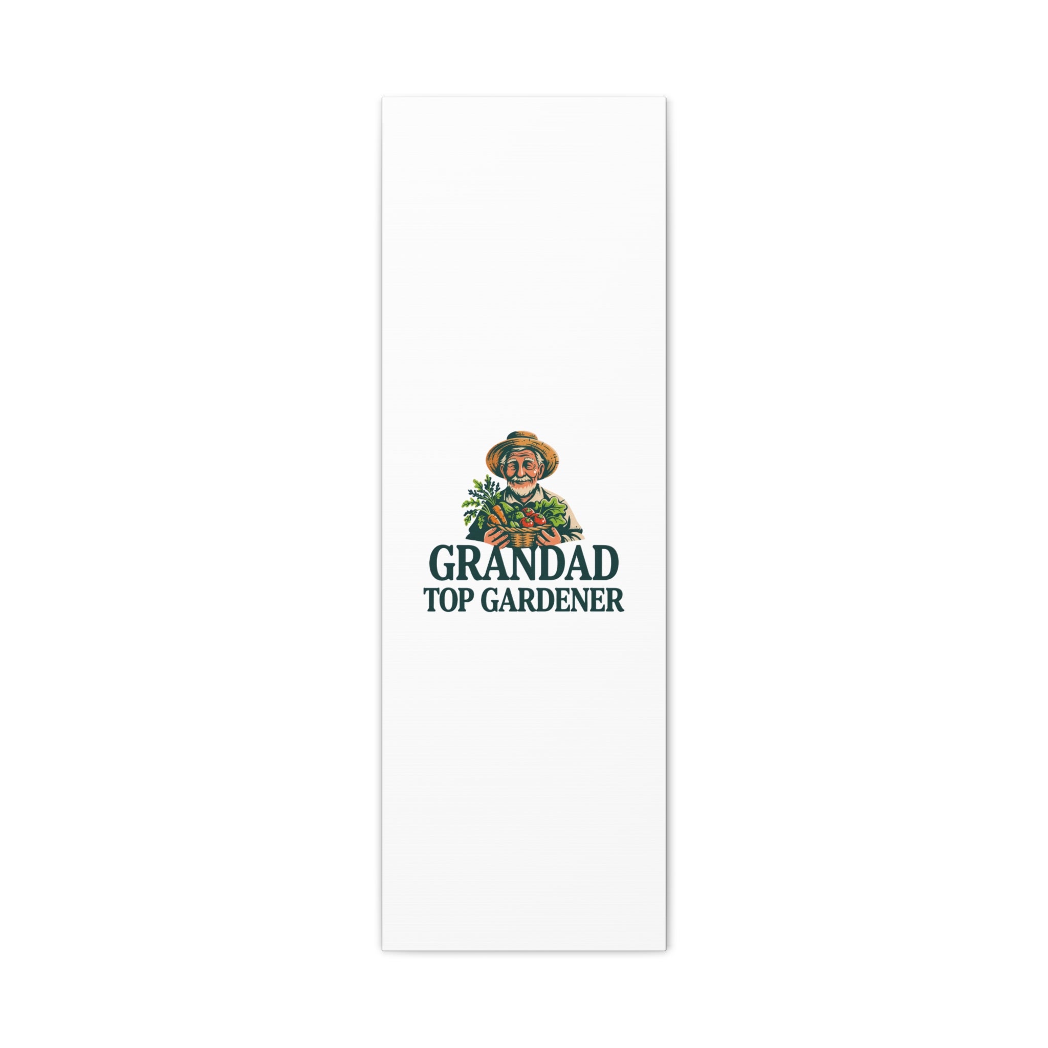 Grandad Top Gardener Canvas – Stretched Matte Wall Art