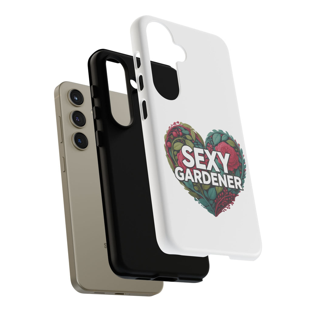 Sexy Gardener Phone Case — Floral Heart Garden Lover Tough Case