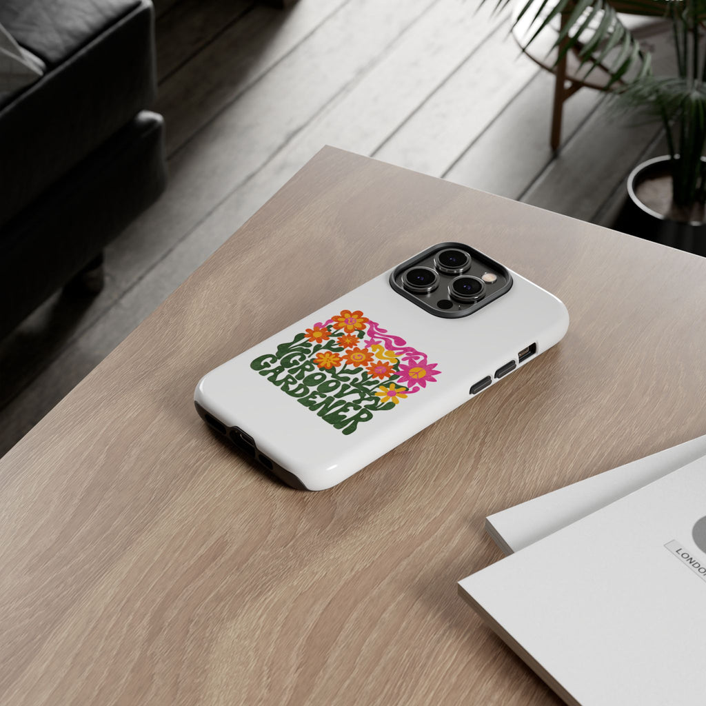 Groovy Gardener Phone Case - Retro Floral iPhone Cover