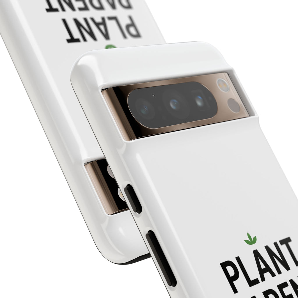 Plant Parent Tough Phone Case – Minimalist Plant Lover Protective Cover