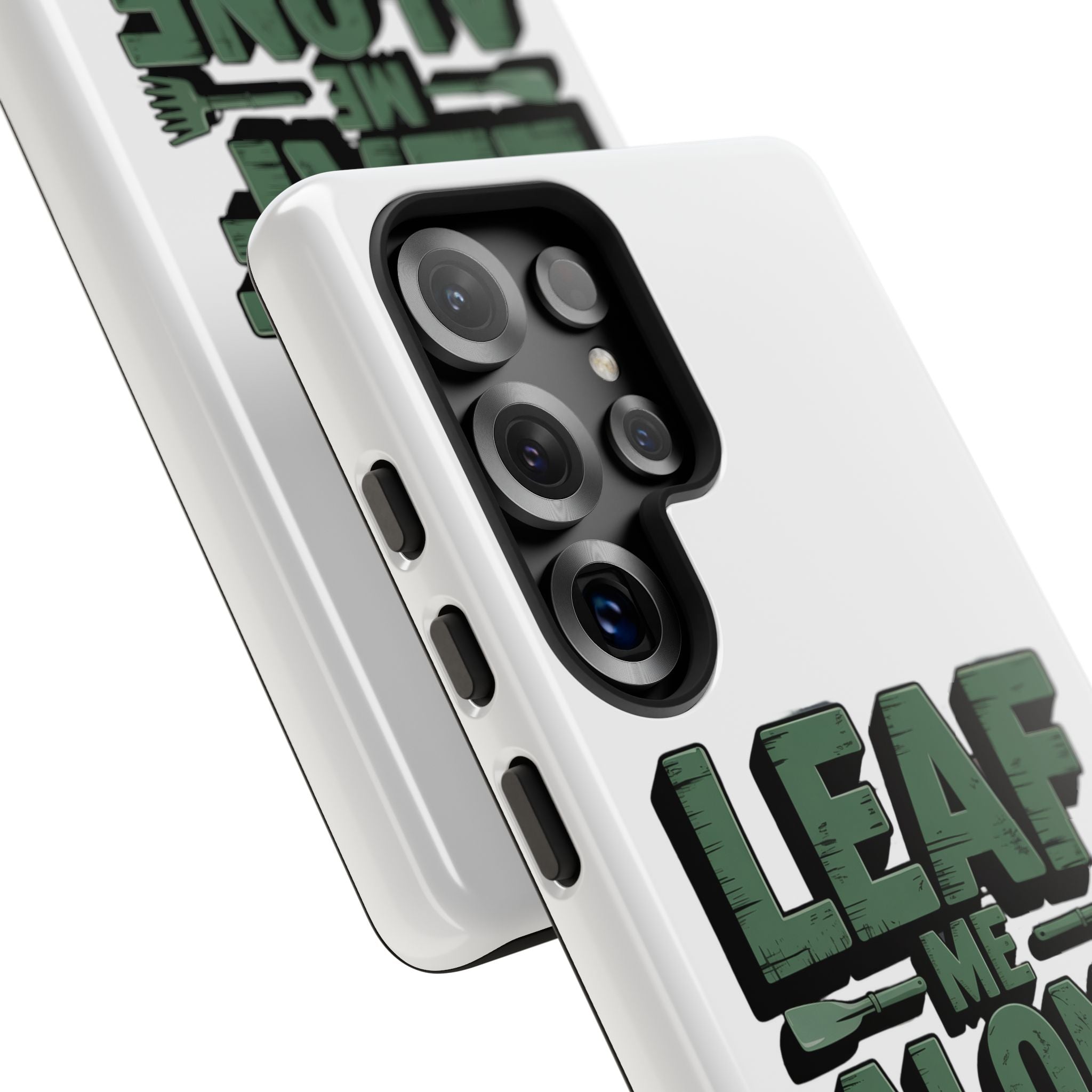 Phone Case — "Leaf Me Alone, I'm Gardening" Funny Gardener Phone Cover