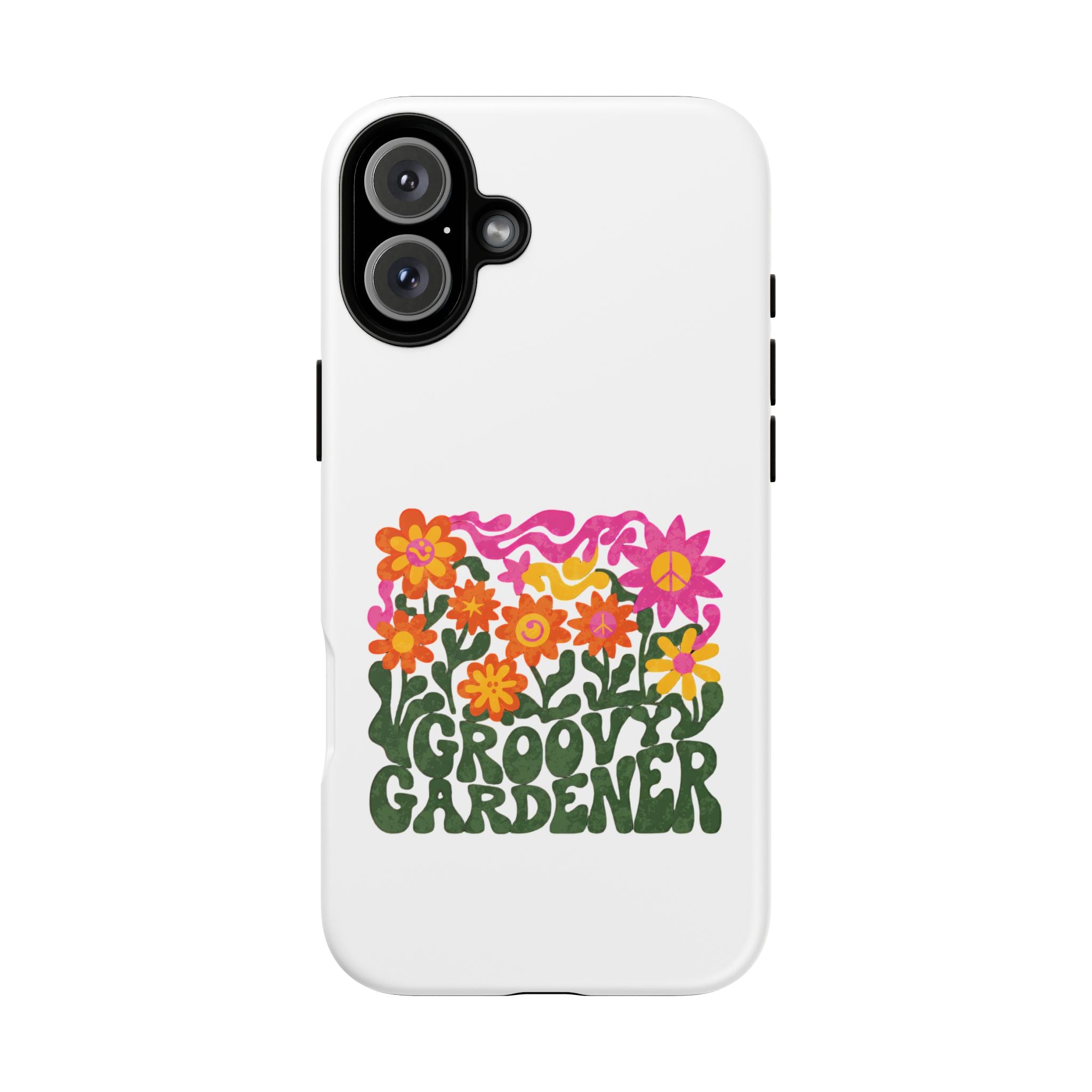 Groovy Gardener Phone Case - Retro Floral iPhone Cover