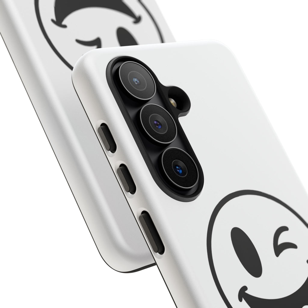 Phone Case — Winking Smiley “sexy gardener” Graphic