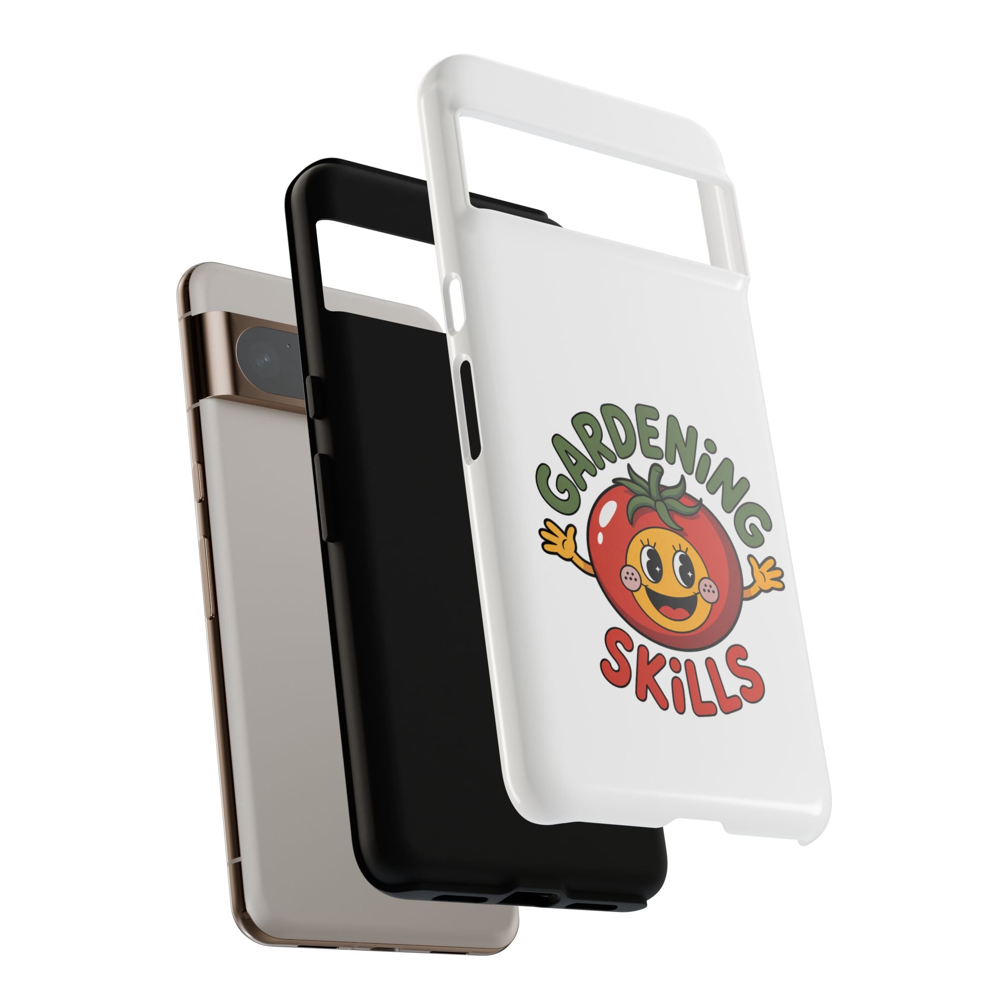 Gardening Skills Phone Case — Cute Tomato Plant Lover Protective Cover