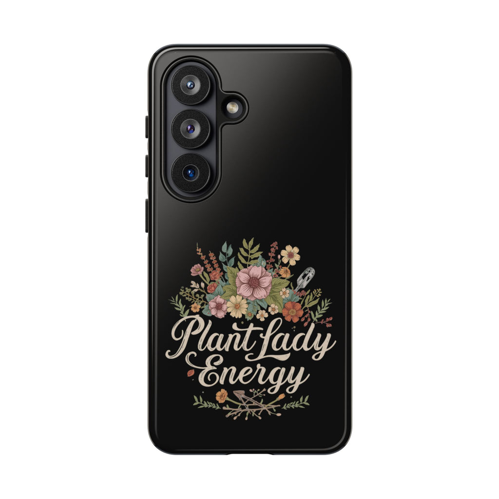 Plant Lady Energy Phone Case — Floral Botanical Protective iPhone Case