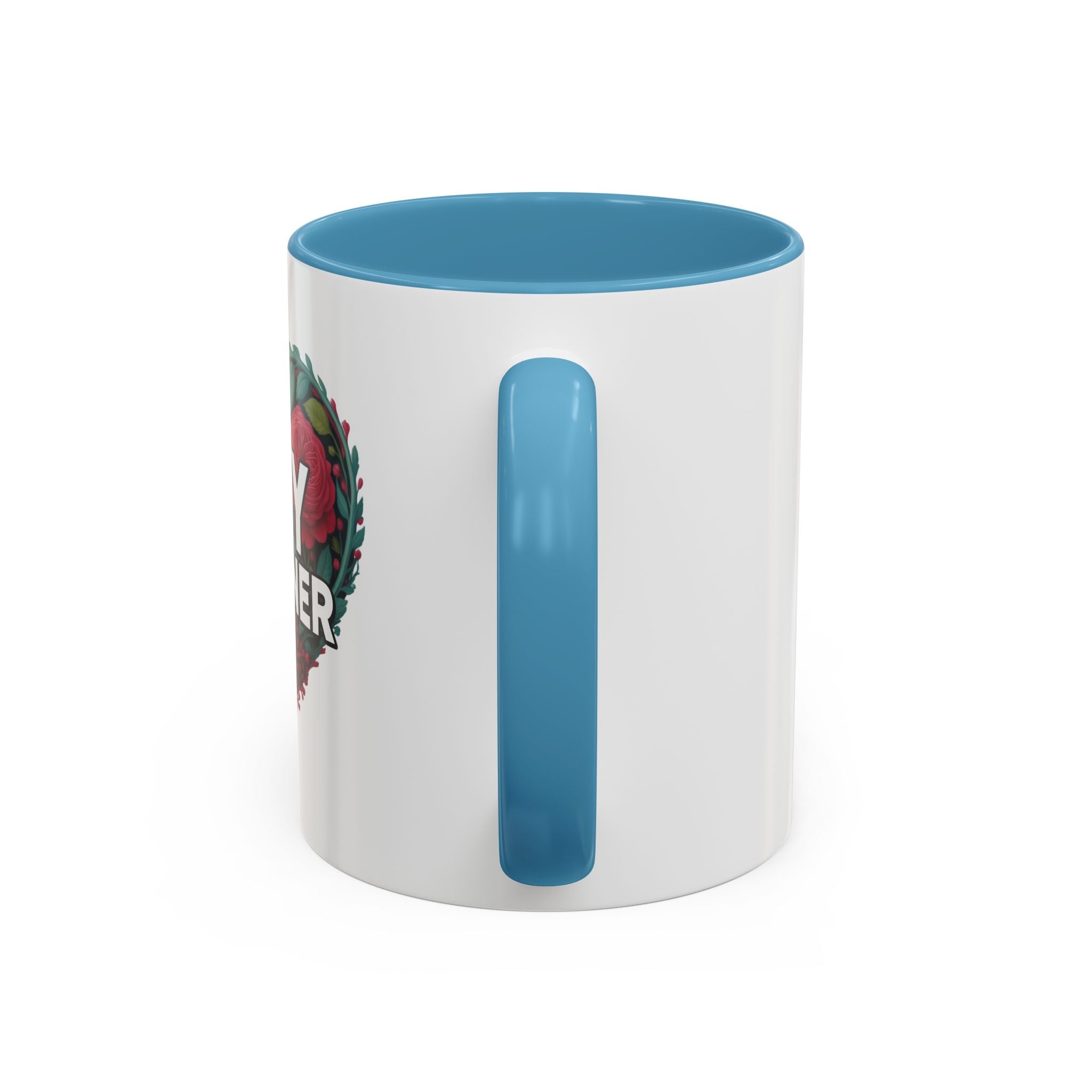 Sexy Gardener Accent Coffee Mug – Floral Heart Gardening Gift (11/15oz)