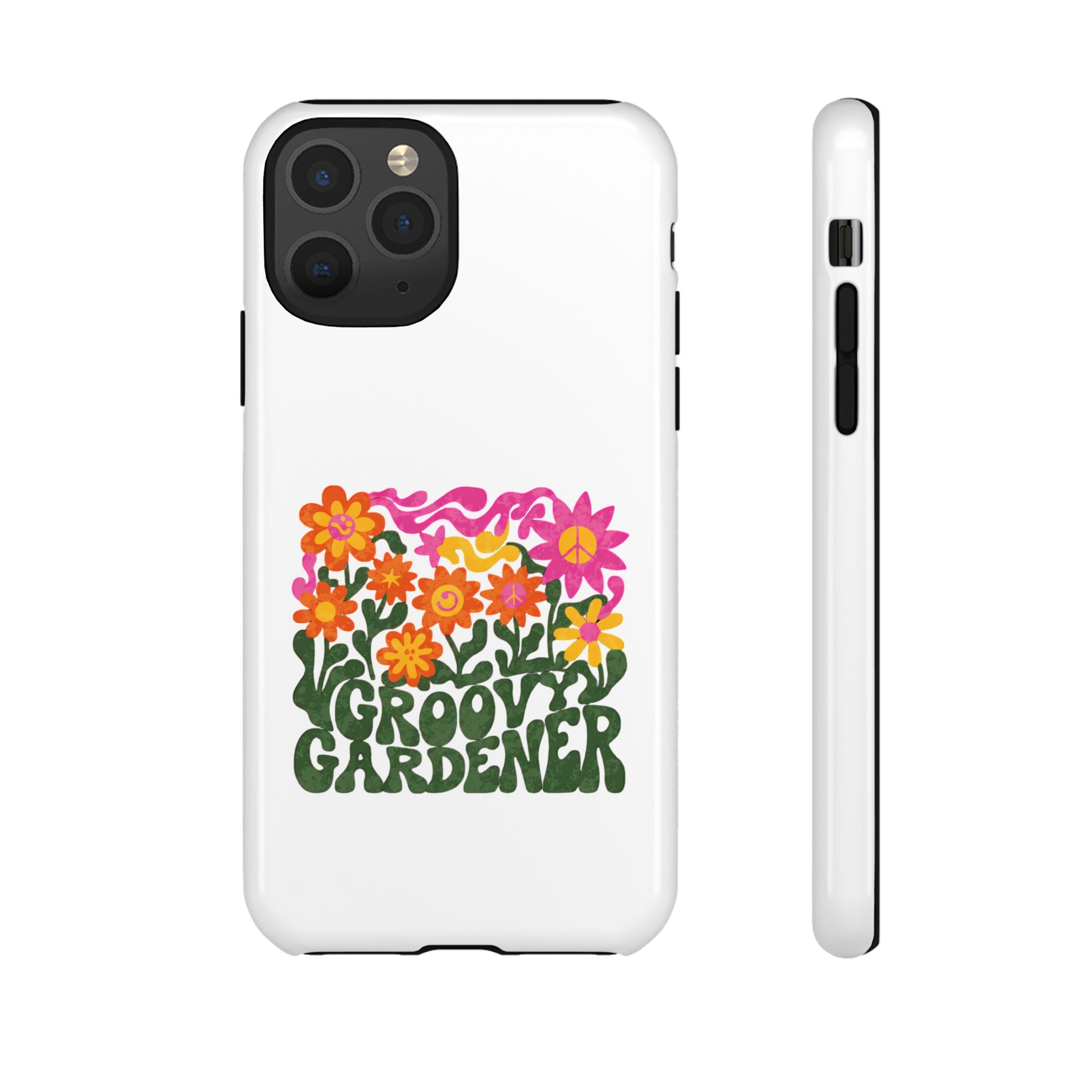 Groovy Gardener Phone Case - Retro Floral iPhone Cover