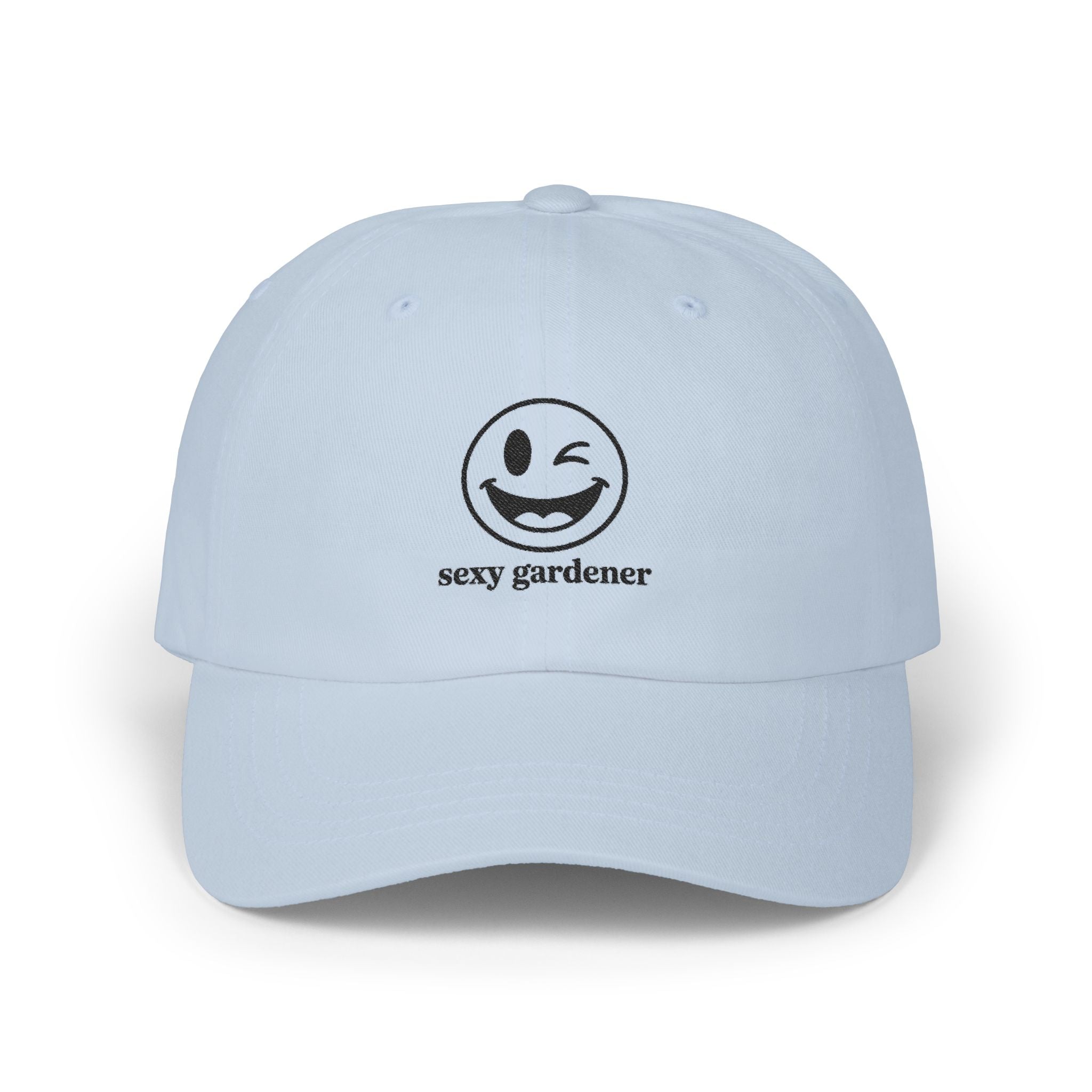 Dad Cap — "Sexy Gardener" Winking Smile Embroidered Hat