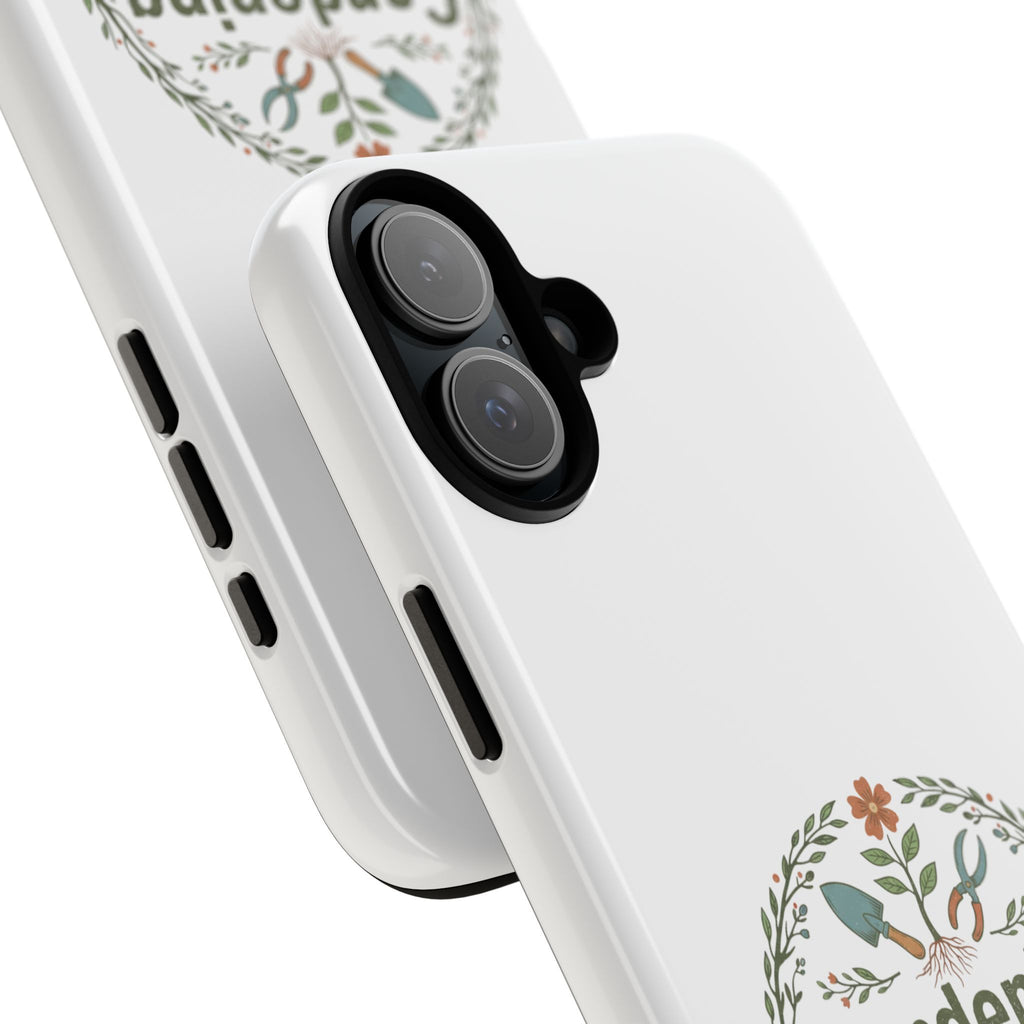 Phone Case — Gardening Addict "Plant • Grow • Repeat" Floral Garden Phone Cover