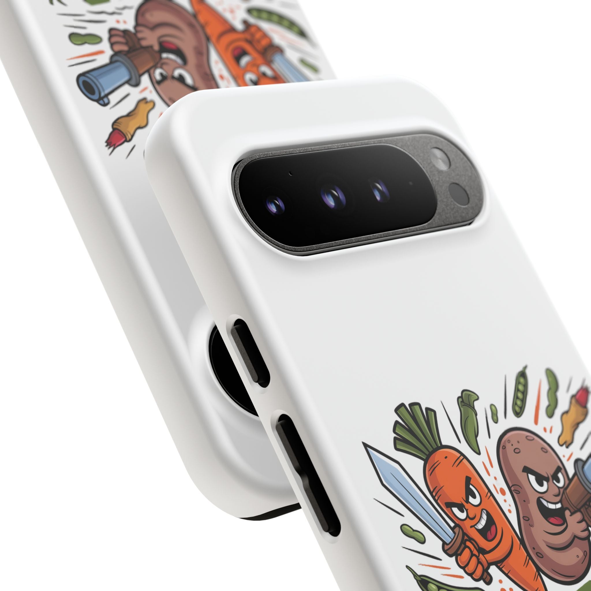 Phone Case — 'Dig For Victory' Veggie Combat Garden Design
