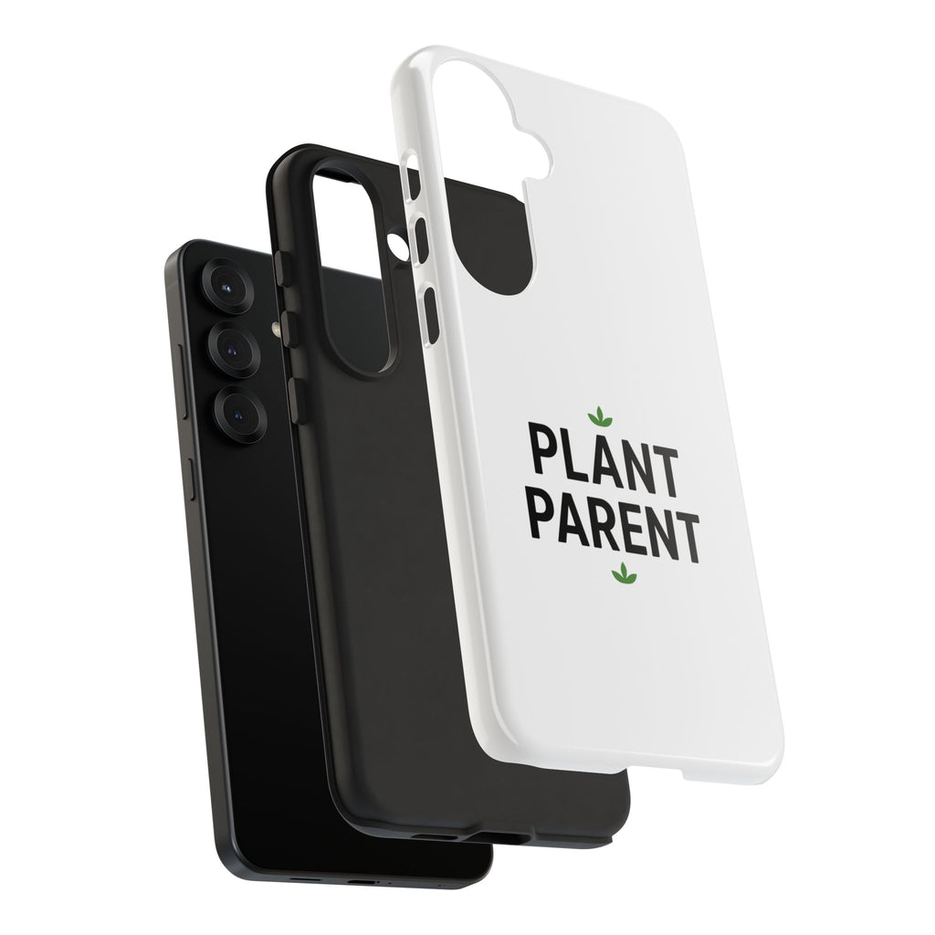 Plant Parent Tough Phone Case – Minimalist Plant Lover Protective Cover