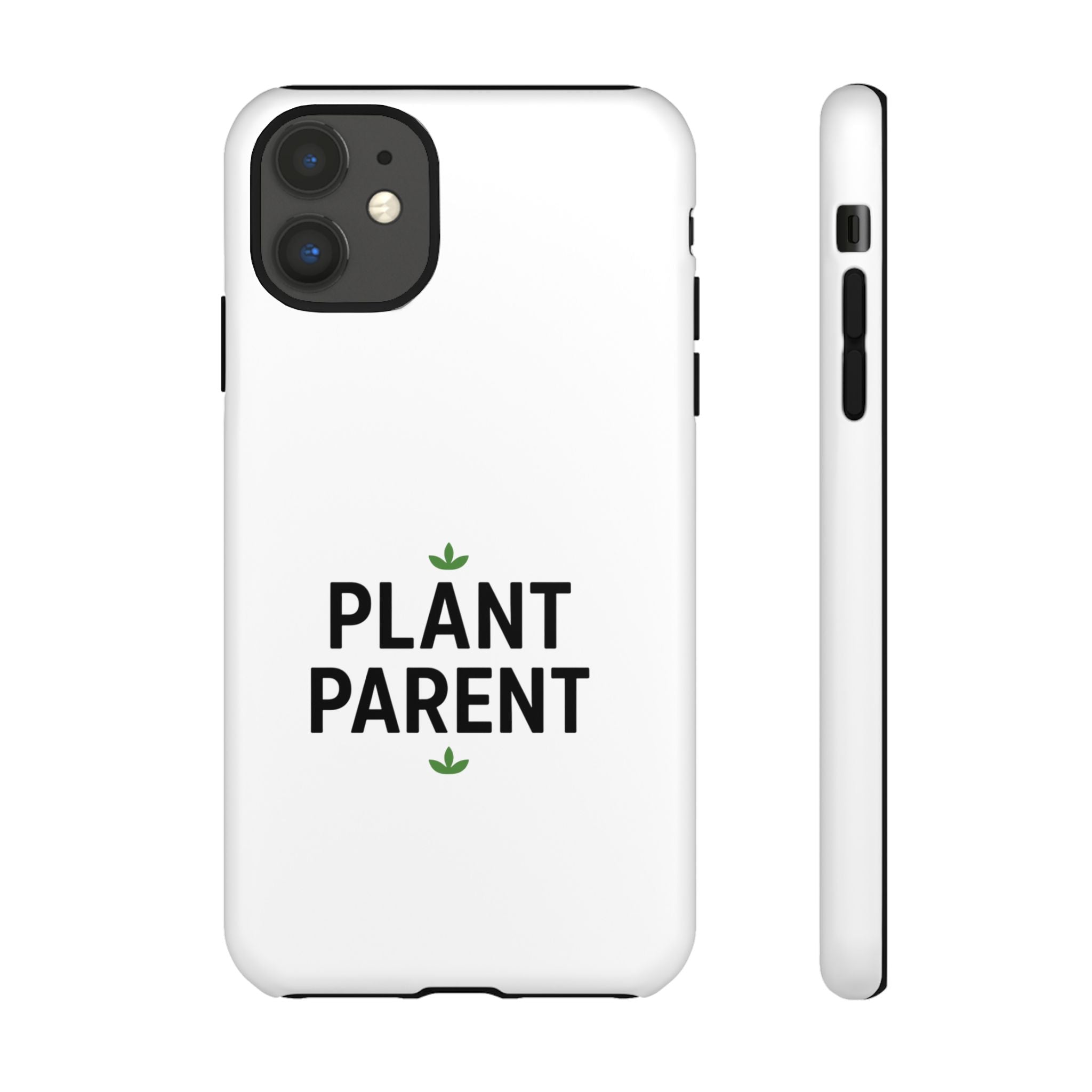 Plant Parent Tough Phone Case – Minimalist Plant Lover Protective Cover