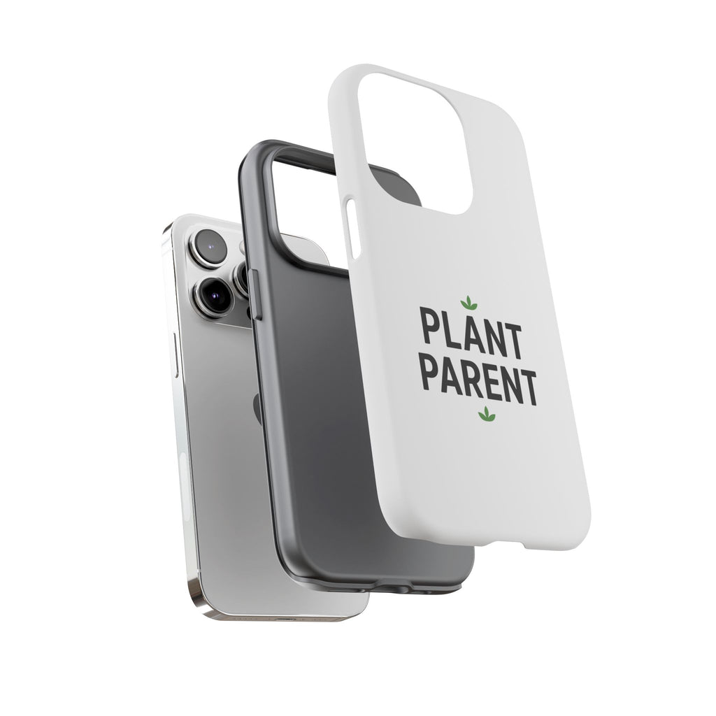 Plant Parent Tough Phone Case – Minimalist Plant Lover Protective Cover