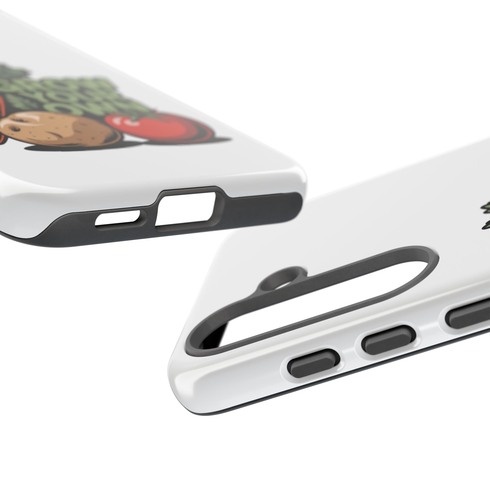 Grow Your Own Vegetables Phone Case — Gardening Carrot Potato Tomato Design