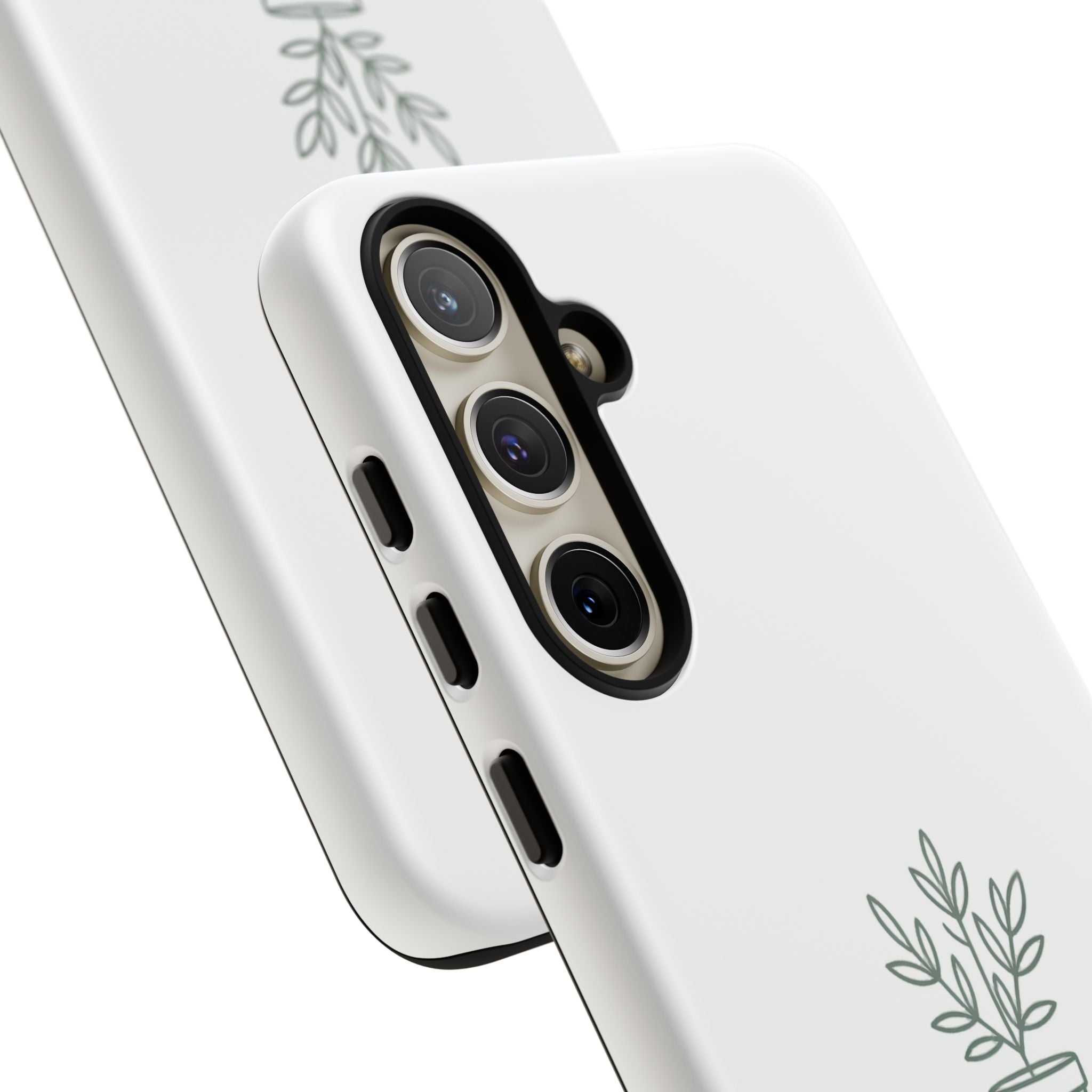 Phone Case — 'gardening addict' Minimal Plant Design