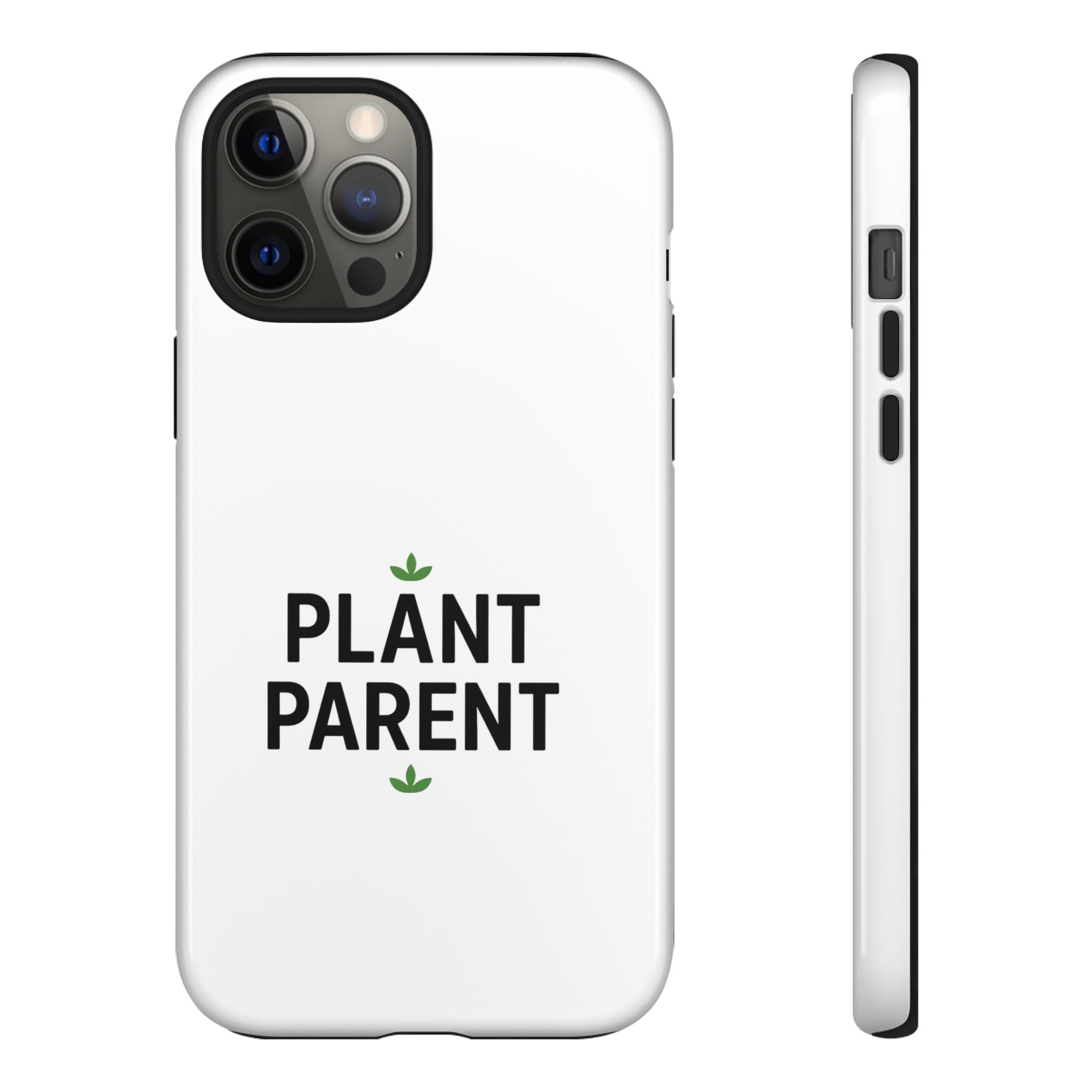 Plant Parent Tough Phone Case – Minimalist Plant Lover Protective Cover