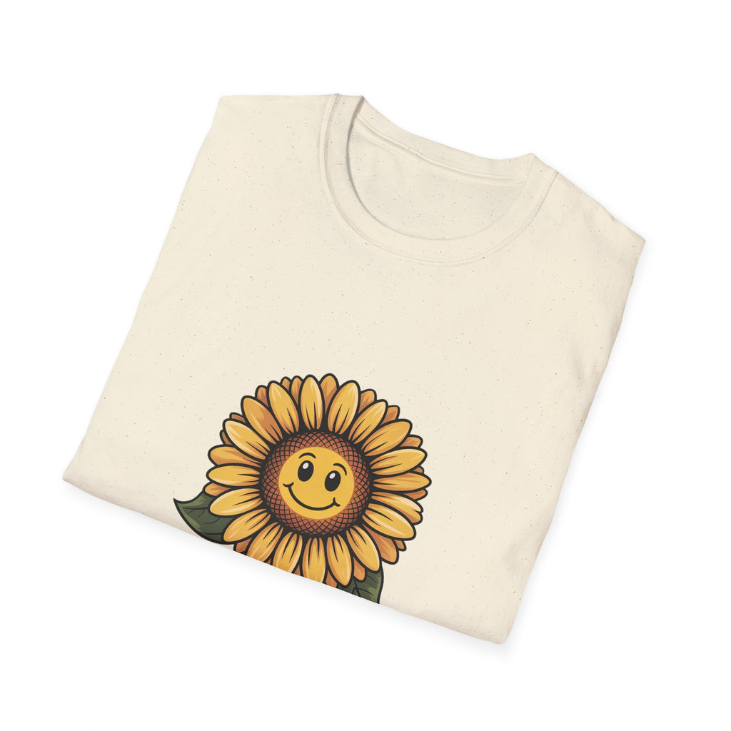 Gardening Skills T-Shirt — Cute Smiling Sunflower Garden Tee