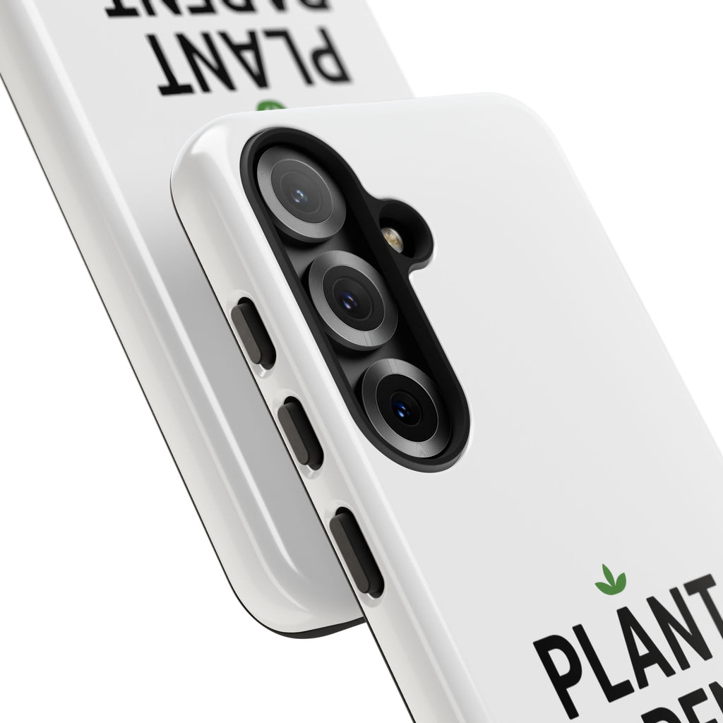 Plant Parent Tough Phone Case – Minimalist Plant Lover Protective Cover