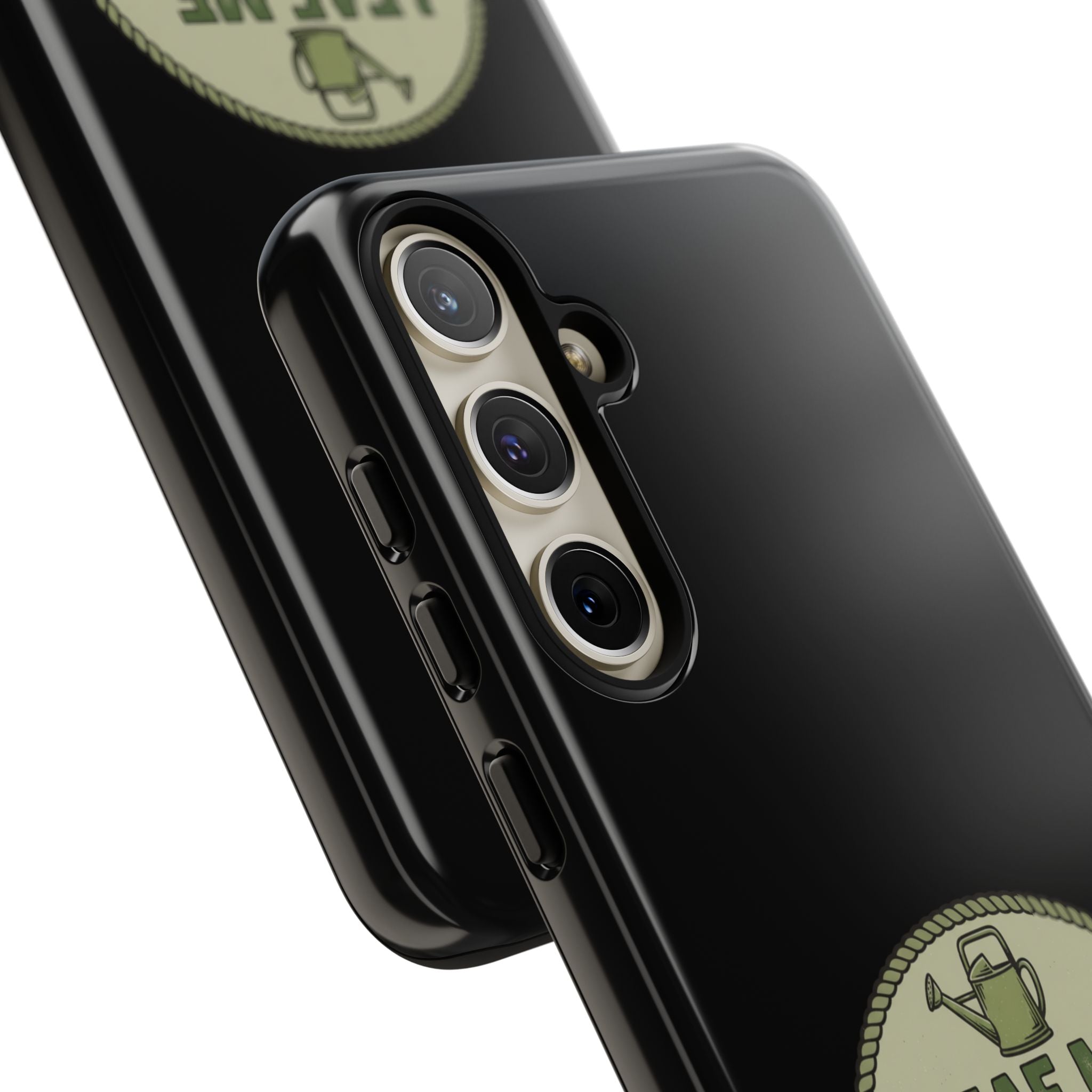 Phone Case - "Leaf Me Alone I'm Gardening" Funny Gardener Protective Tough Case