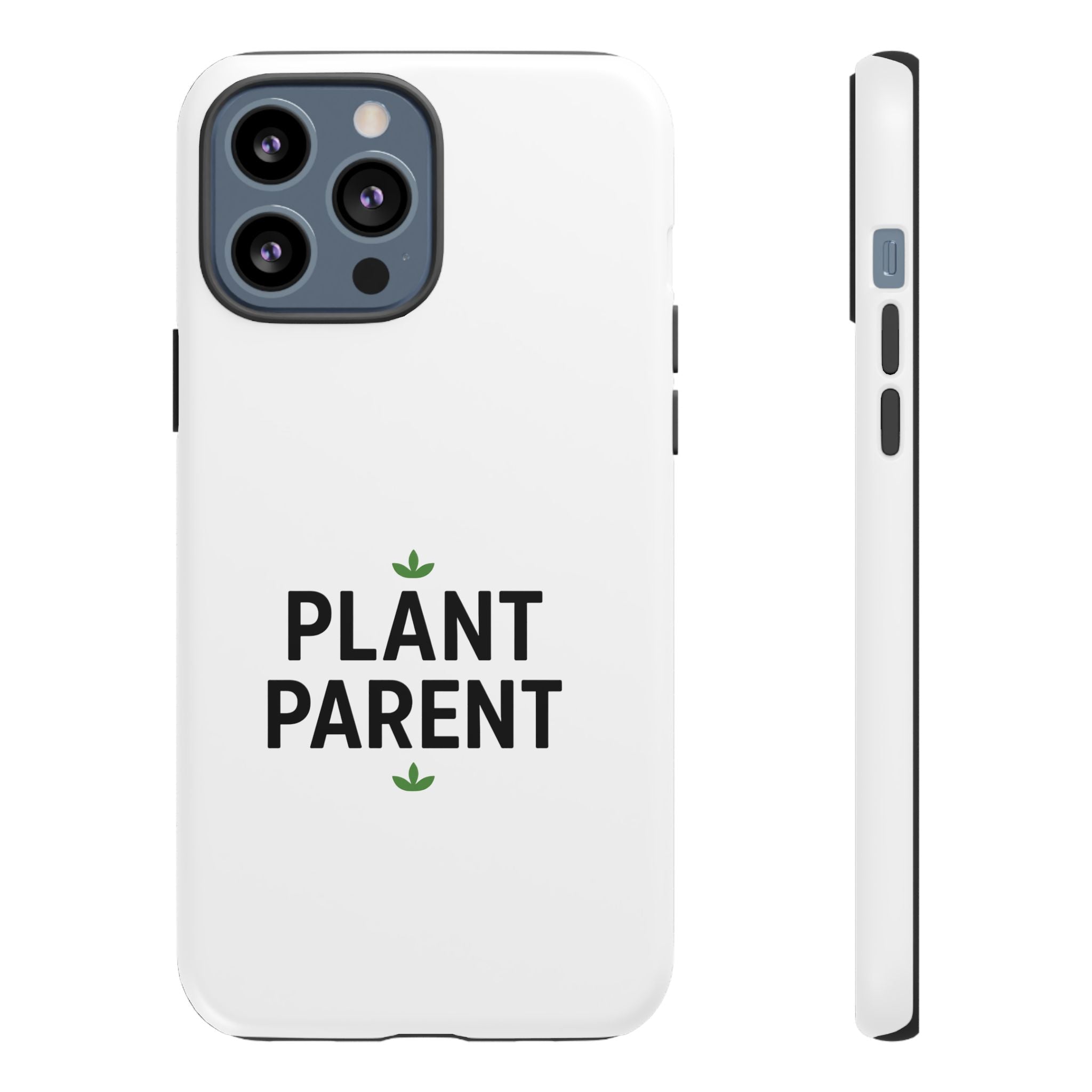 Plant Parent Tough Phone Case – Minimalist Plant Lover Protective Cover