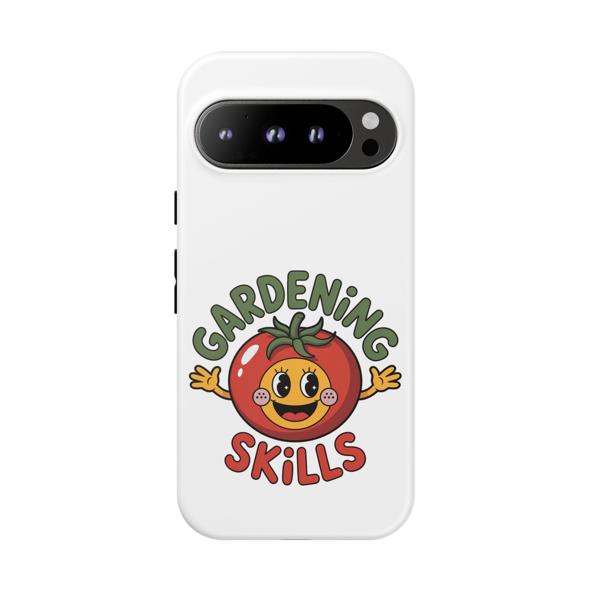 Gardening Skills Phone Case — Cute Tomato Plant Lover Protective Cover