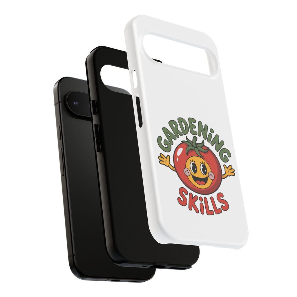 Gardening Skills Phone Case — Cute Tomato Plant Lover Protective Cover