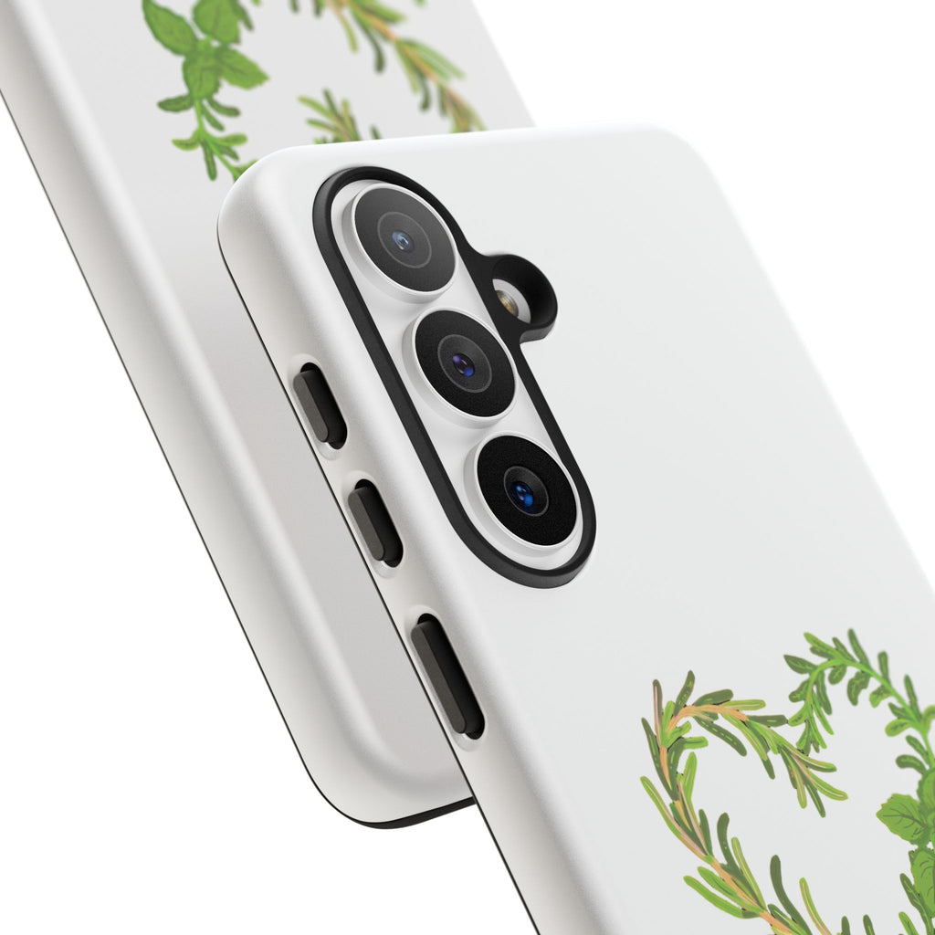 Herb Heart Phone Case - "Love Herbs" Botanical iPhone Cover