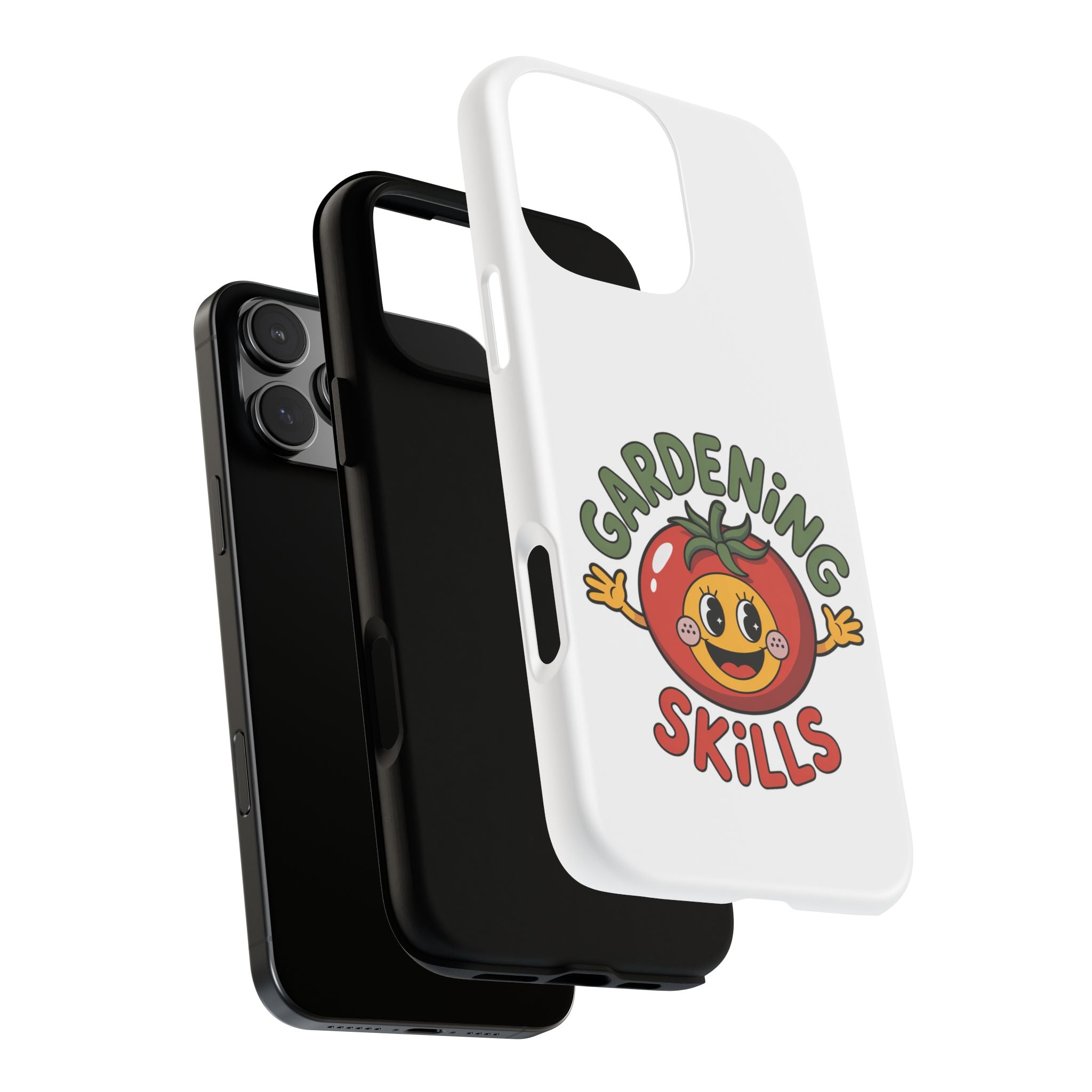 Gardening Skills Phone Case — Cute Tomato Plant Lover Protective Cover