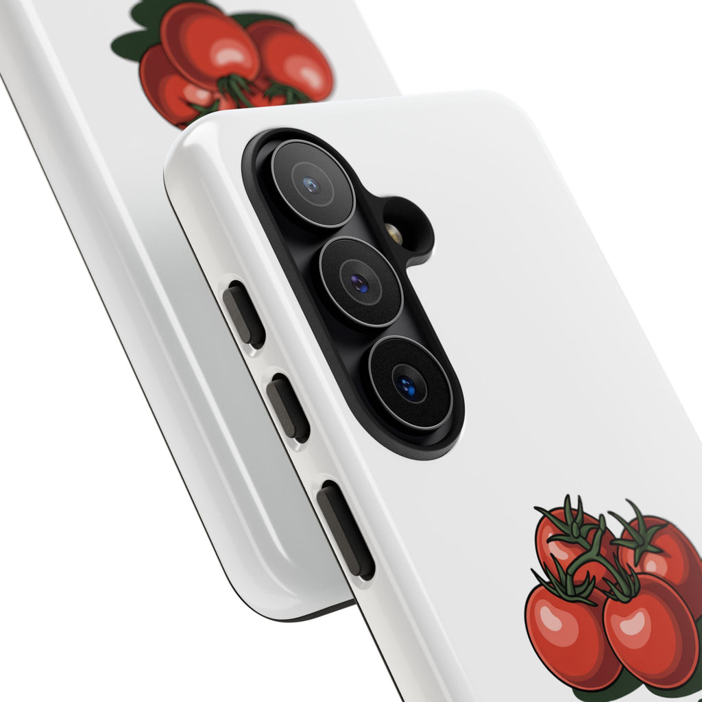 Phone Case — "Gardening Is Cheaper Than Therapy And You Get Tomatoes" Tomato Illustration