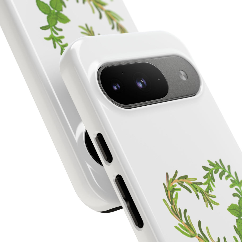 Herb Heart Phone Case - "Love Herbs" Botanical iPhone Cover