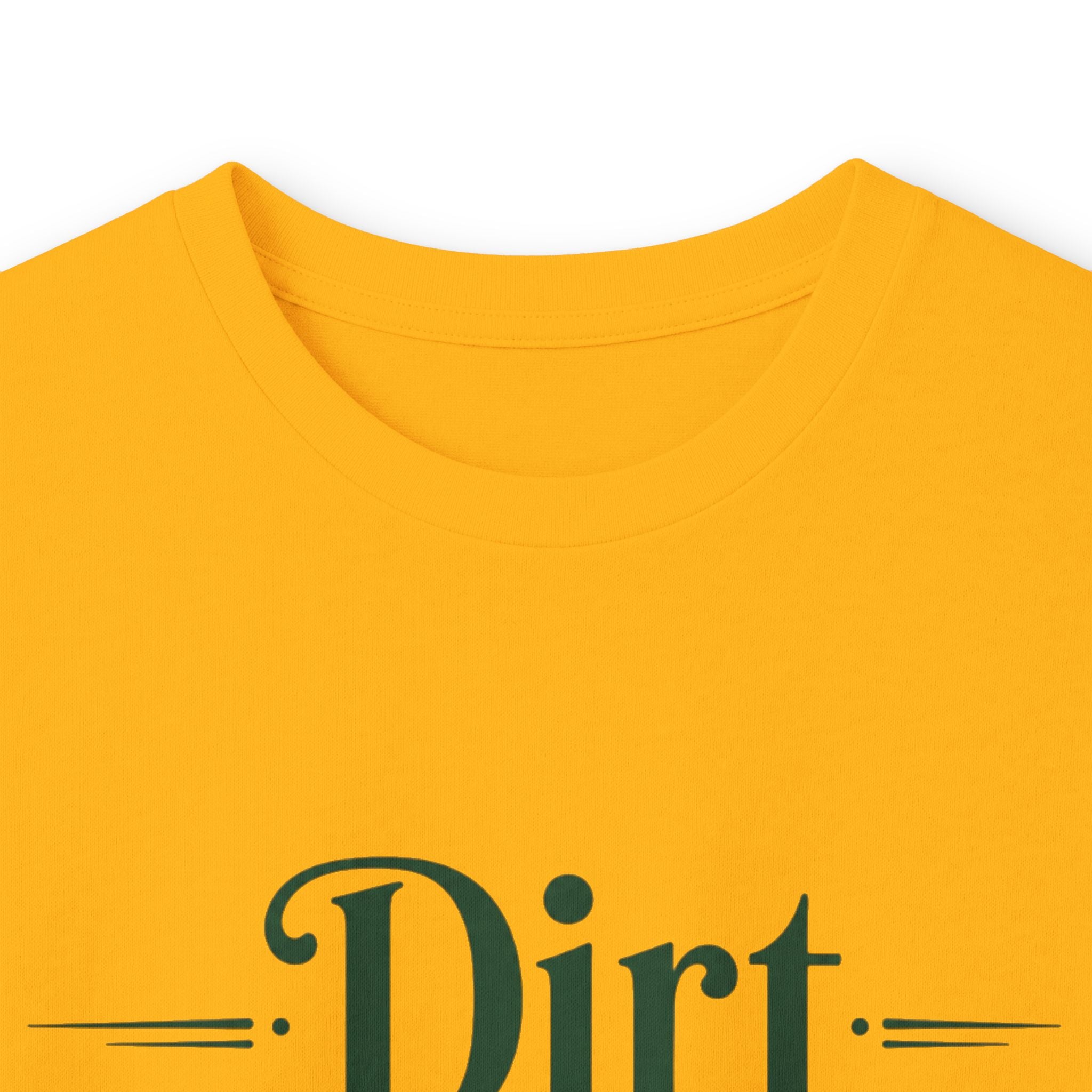 Dirt Therapy Long Sleeve Tee — Gardening Shovel & Plant Graphic