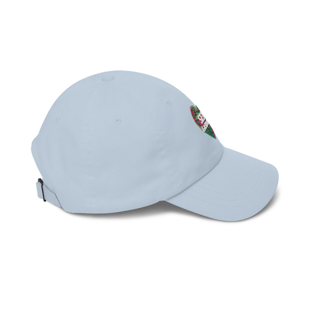 Classic Dad Cap — "Sexy Gardener" Floral Heart Embroidered Hat