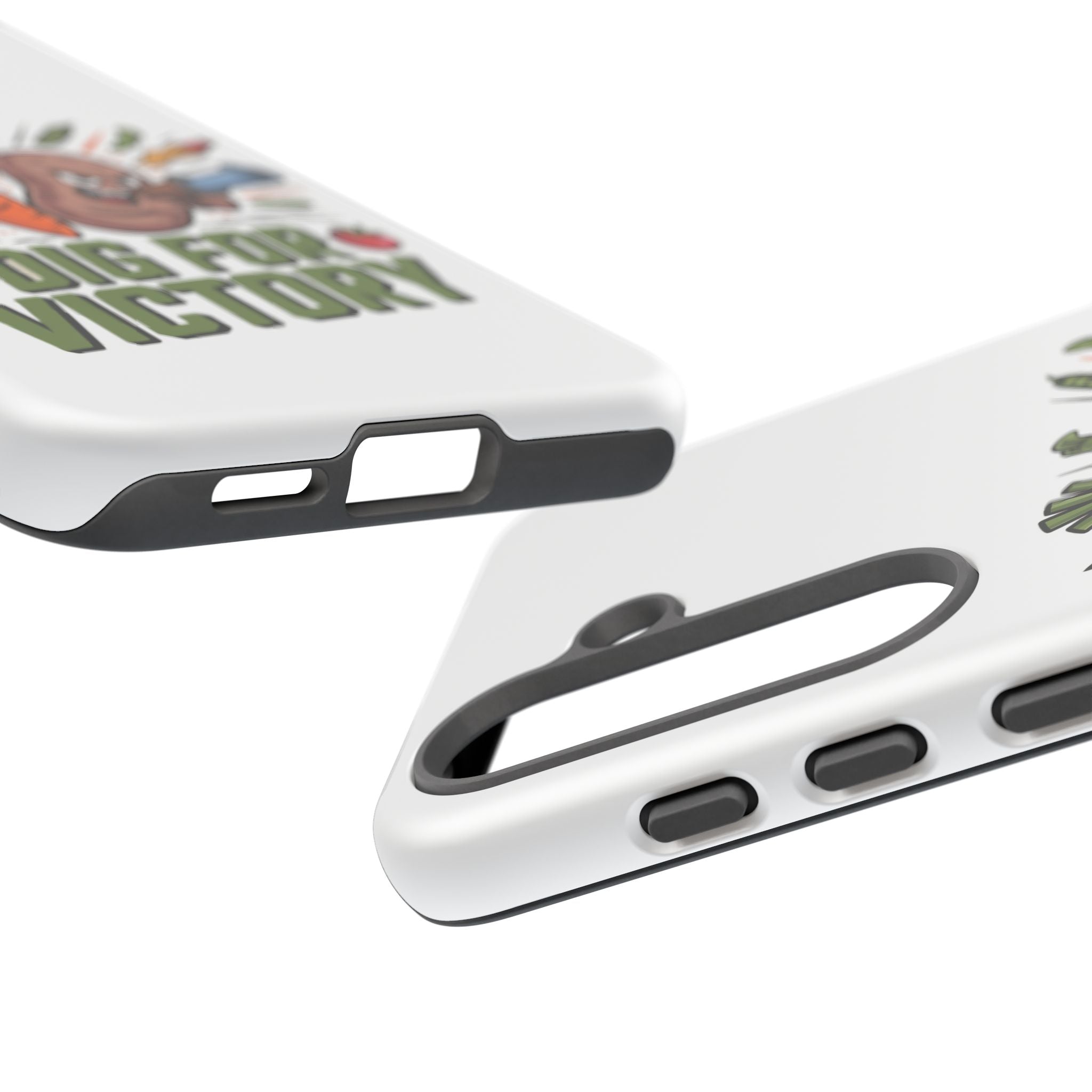 Phone Case — 'Dig For Victory' Veggie Combat Garden Design