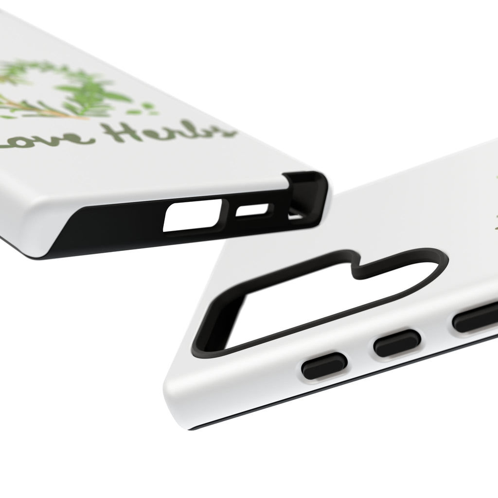 Herb Heart Phone Case - "Love Herbs" Botanical iPhone Cover