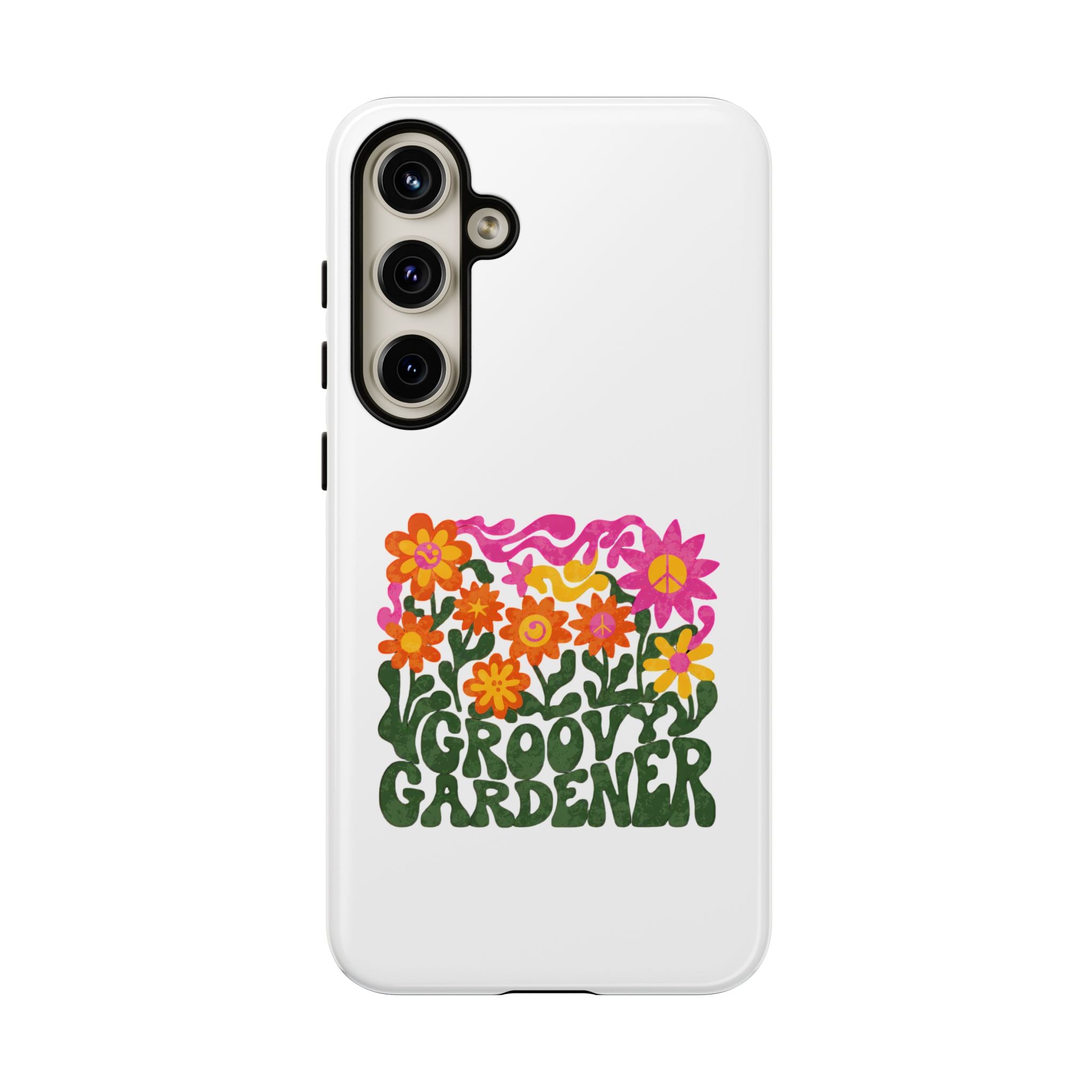Groovy Gardener Phone Case - Retro Floral iPhone Cover