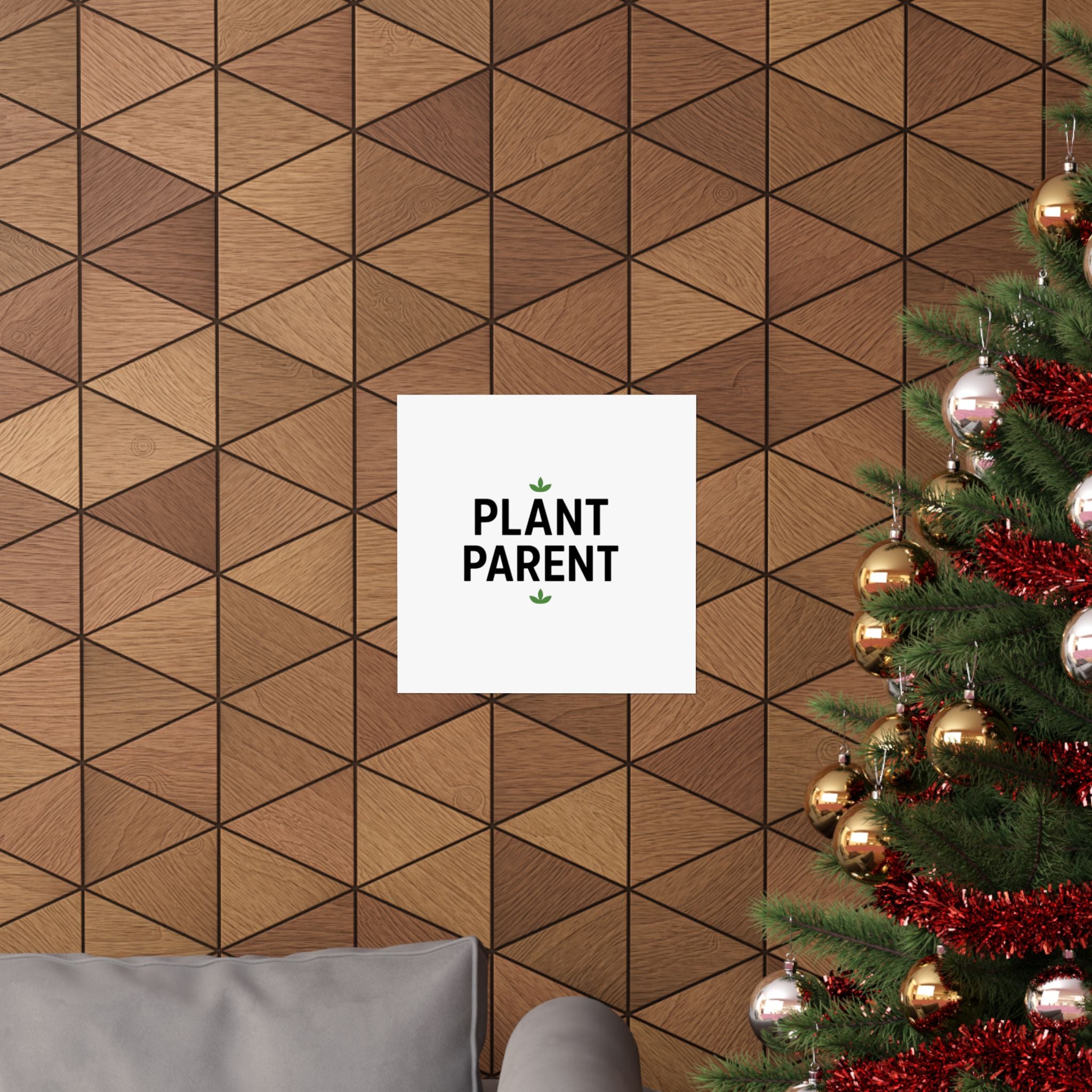 Plant Parent Poster — Minimalist Matte Vertical Wall Art