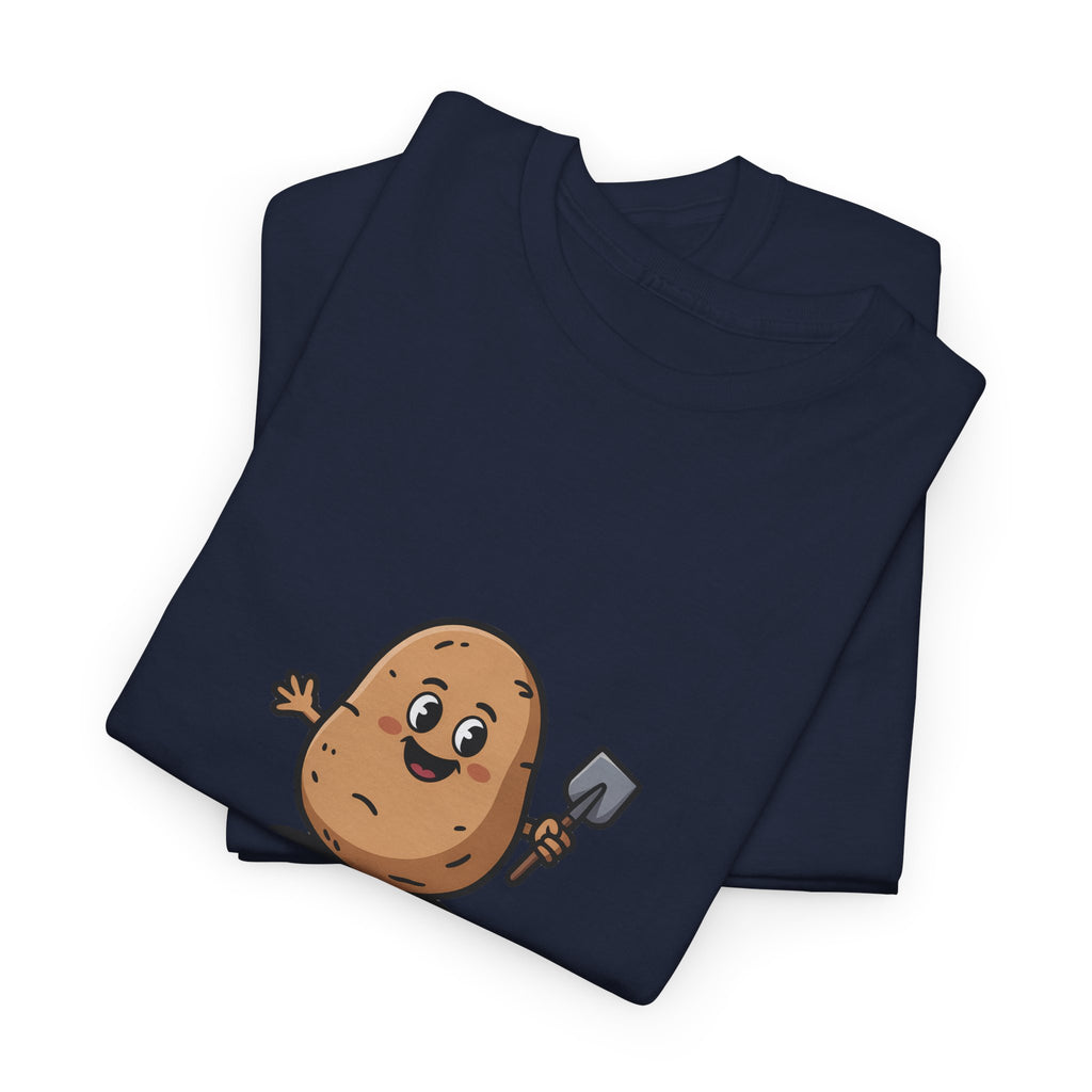 T-Shirt — "Potato Digging Love" Cute Gardening Veggie Tee