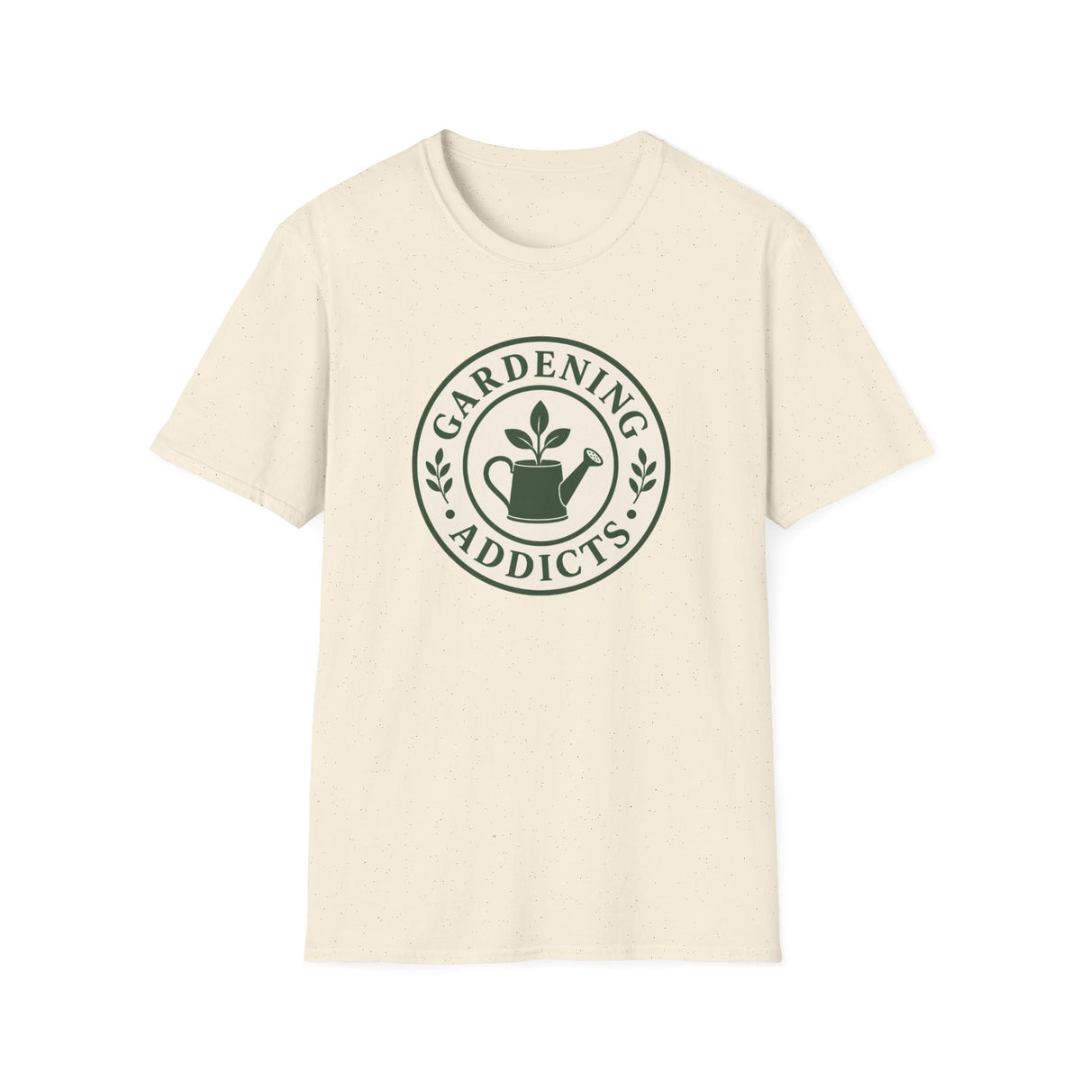 Gardening Addicts T-Shirt — Vintage Watering Can Plant Logo