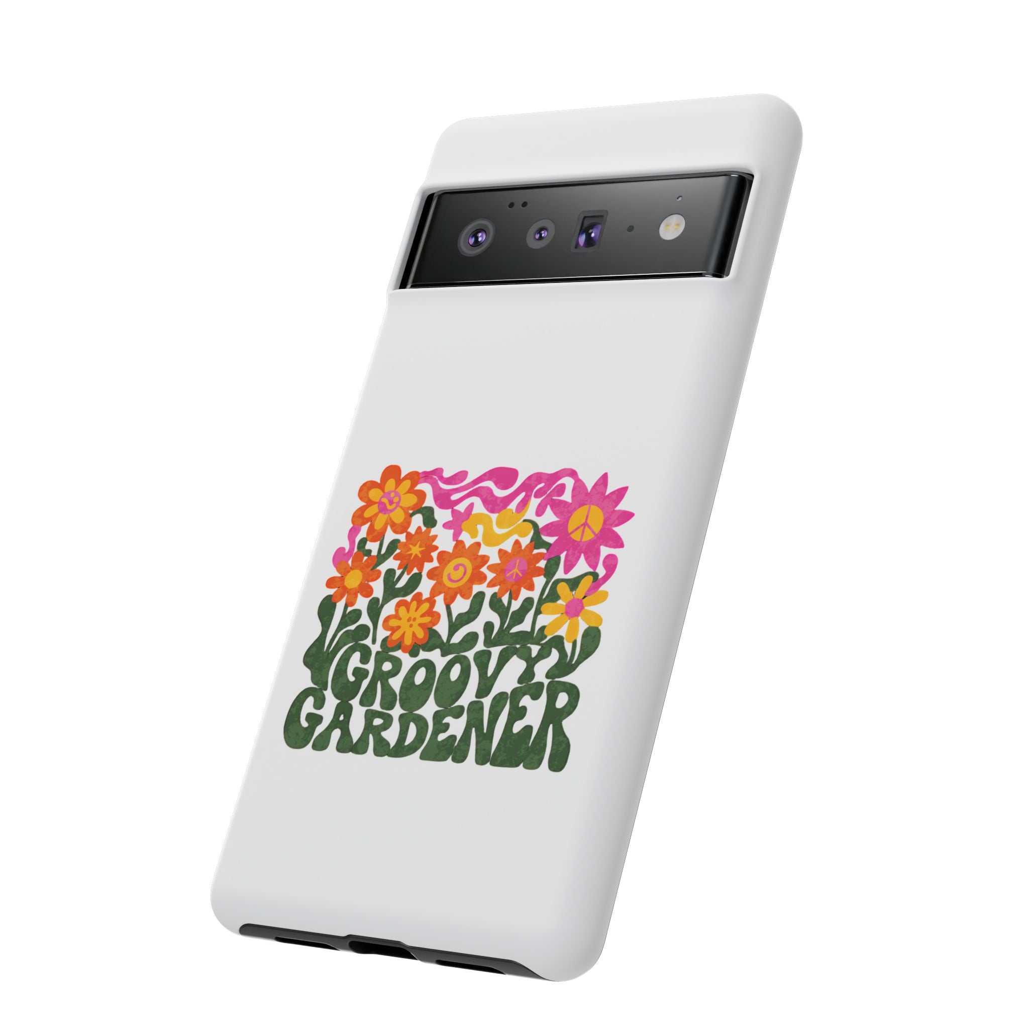 Groovy Gardener Phone Case - Retro Floral iPhone Cover