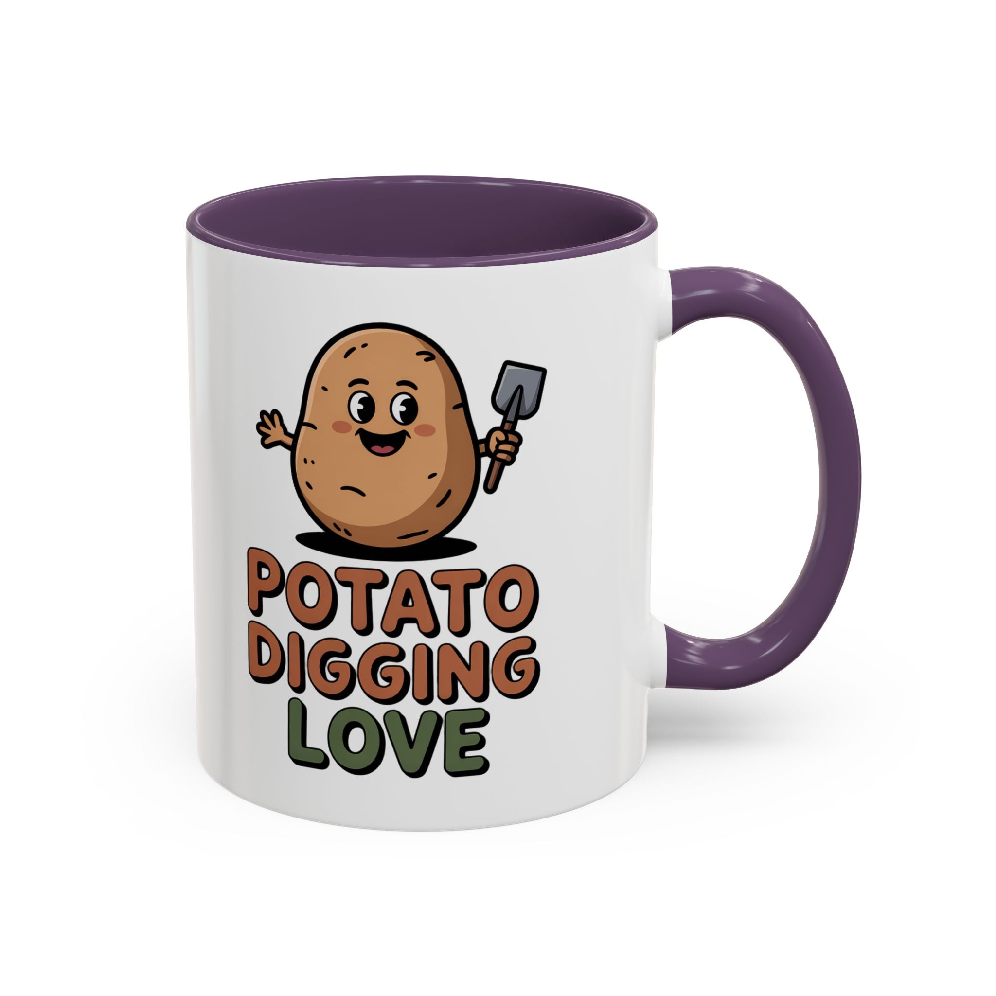 Potato Digging Love Coffee Mug — Cute Gardening Mug (11/15oz)