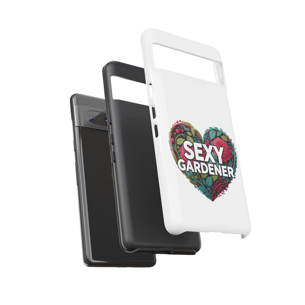 Sexy Gardener Phone Case — Floral Heart Garden Lover Tough Case
