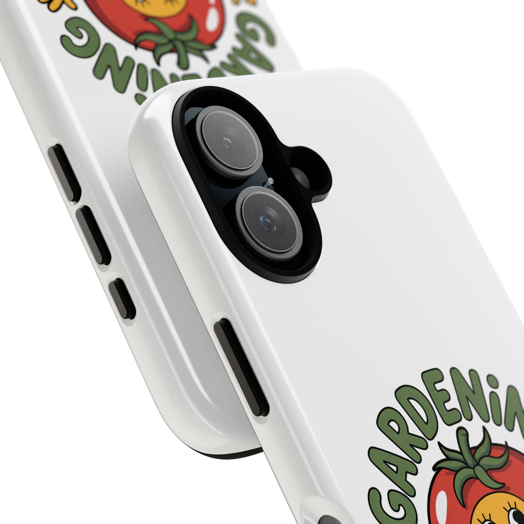 Gardening Skills Phone Case — Cute Tomato Plant Lover Protective Cover