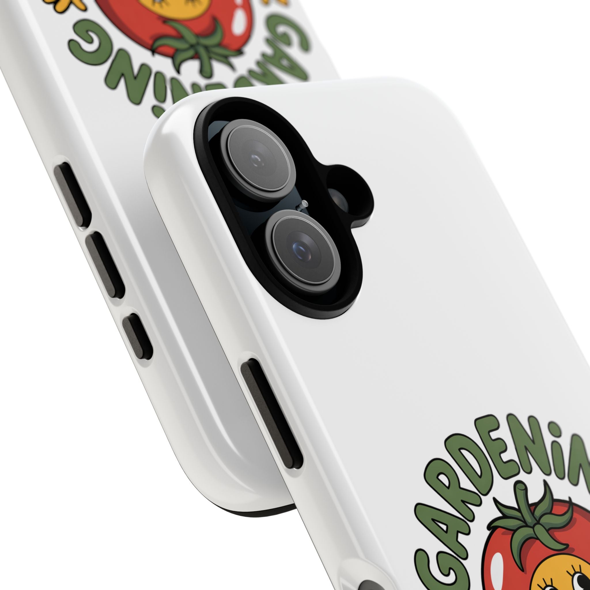 Gardening Skills Phone Case — Cute Tomato Plant Lover Protective Cover