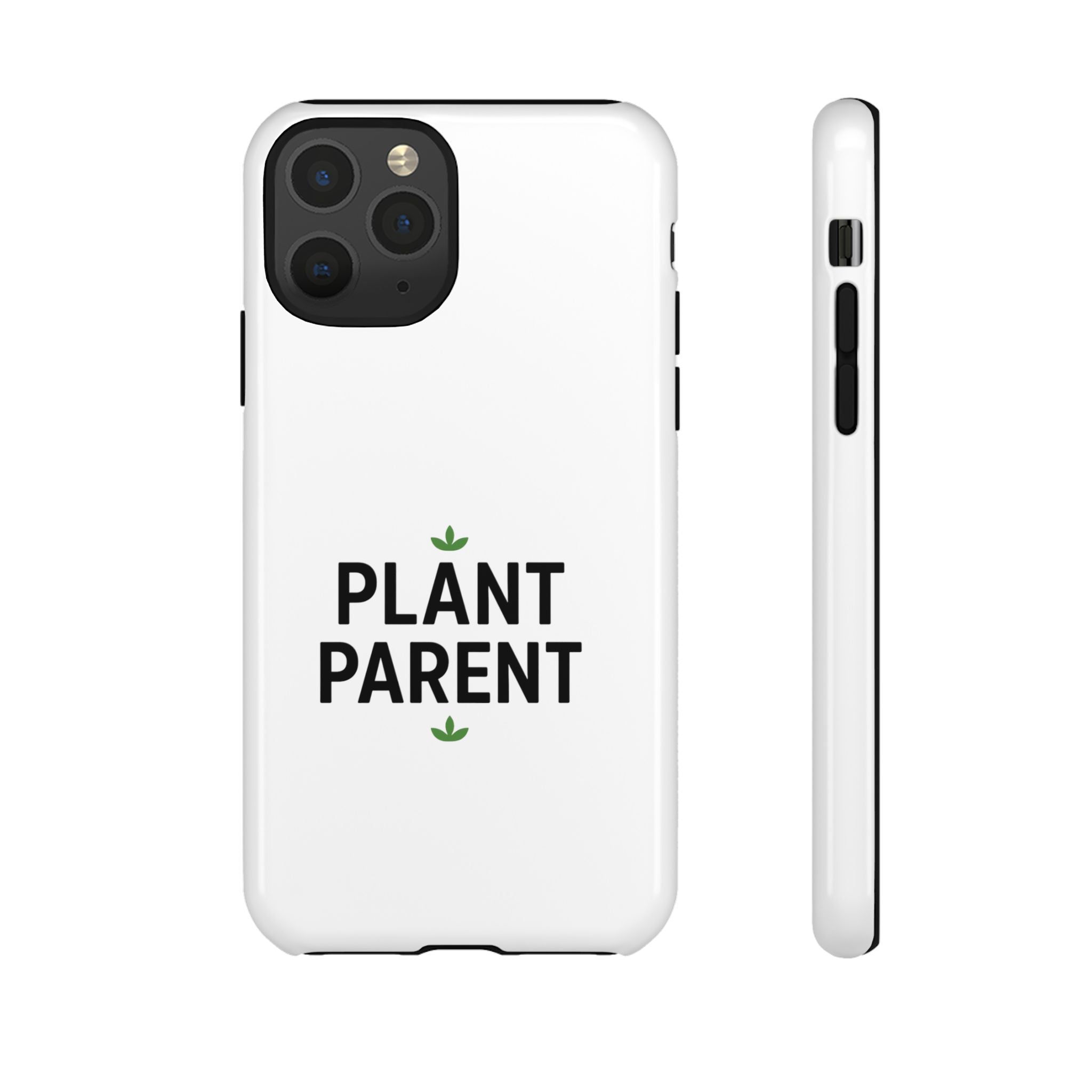 Plant Parent Tough Phone Case – Minimalist Plant Lover Protective Cover