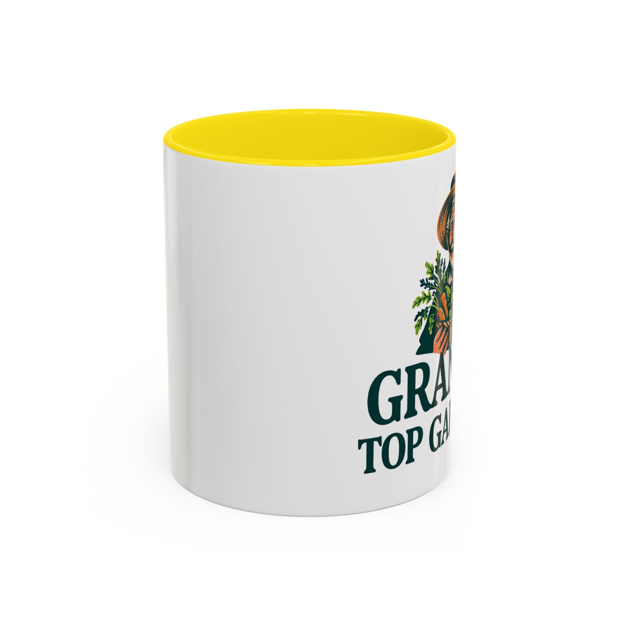 Grandad Top Gardener Accent Coffee Mug — 11/15oz Gift for Gardeners