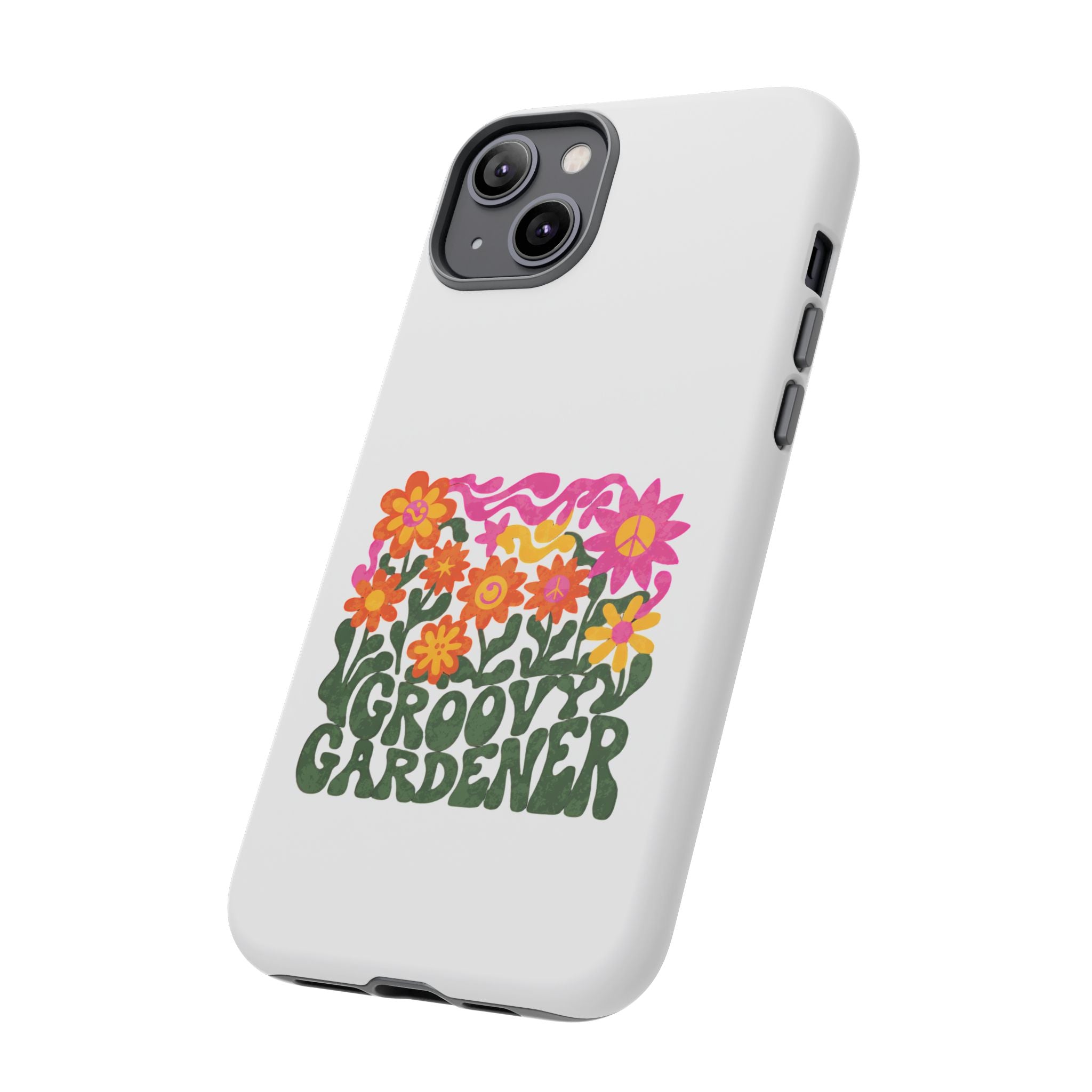 Groovy Gardener Phone Case - Retro Floral iPhone Cover