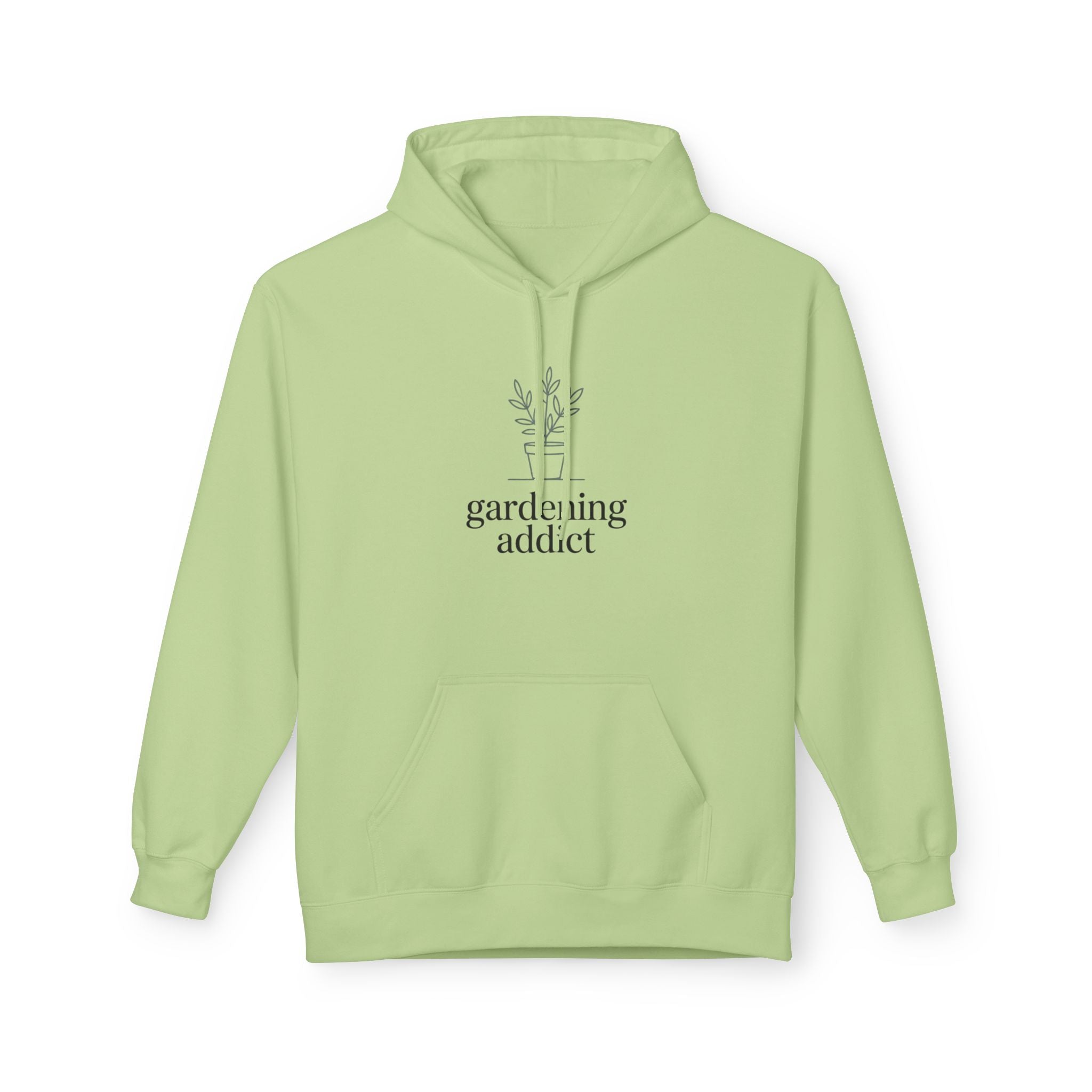 Gardening Addict Hoodie — Minimal Plant Lover Pullover