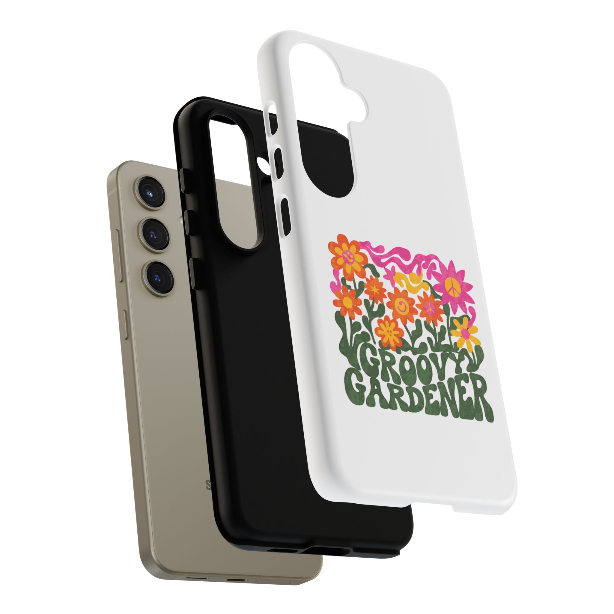 Groovy Gardener Phone Case - Retro Floral iPhone Cover