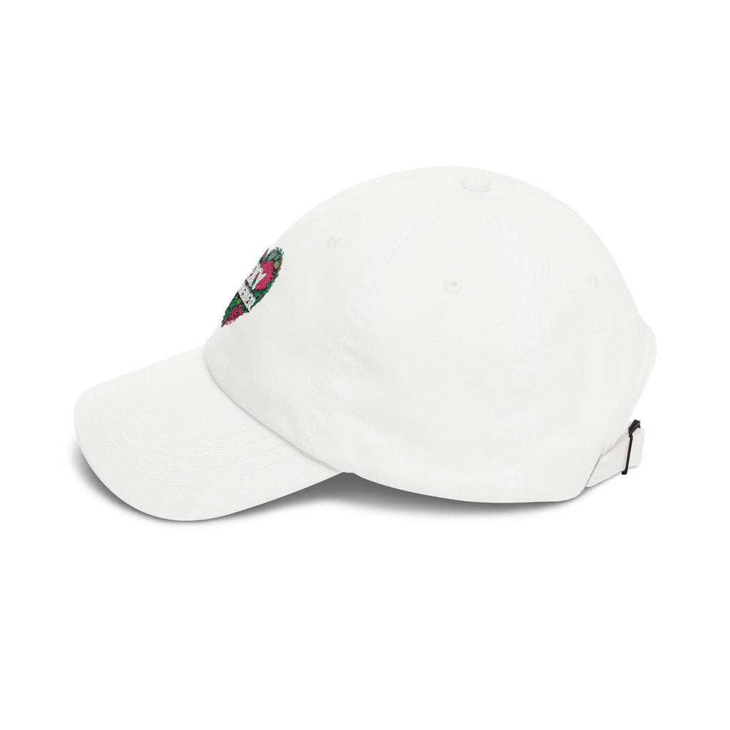 Classic Dad Cap — "Sexy Gardener" Floral Heart Embroidered Hat